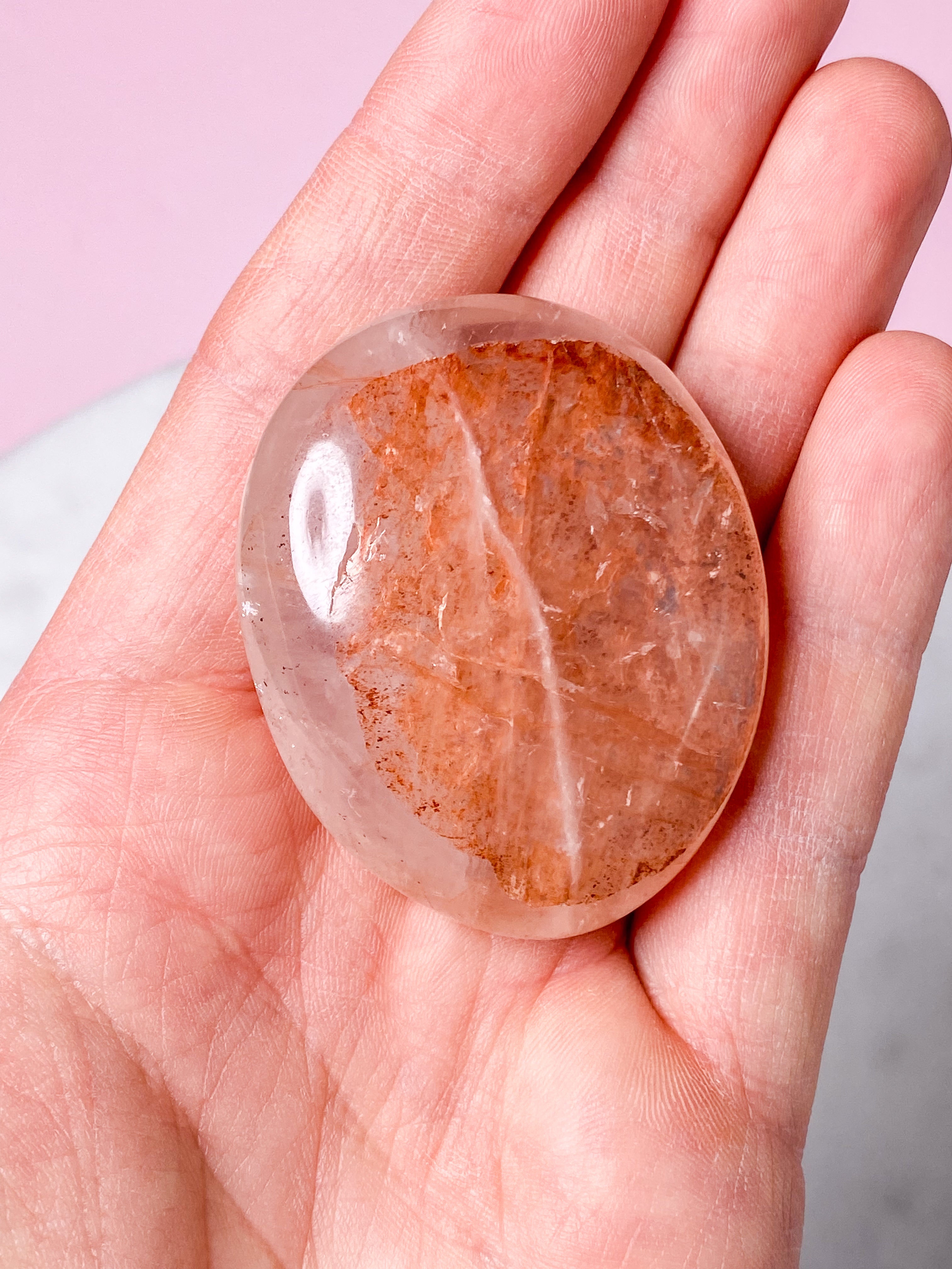 Hematitkvarts Palmsten (nr 4)