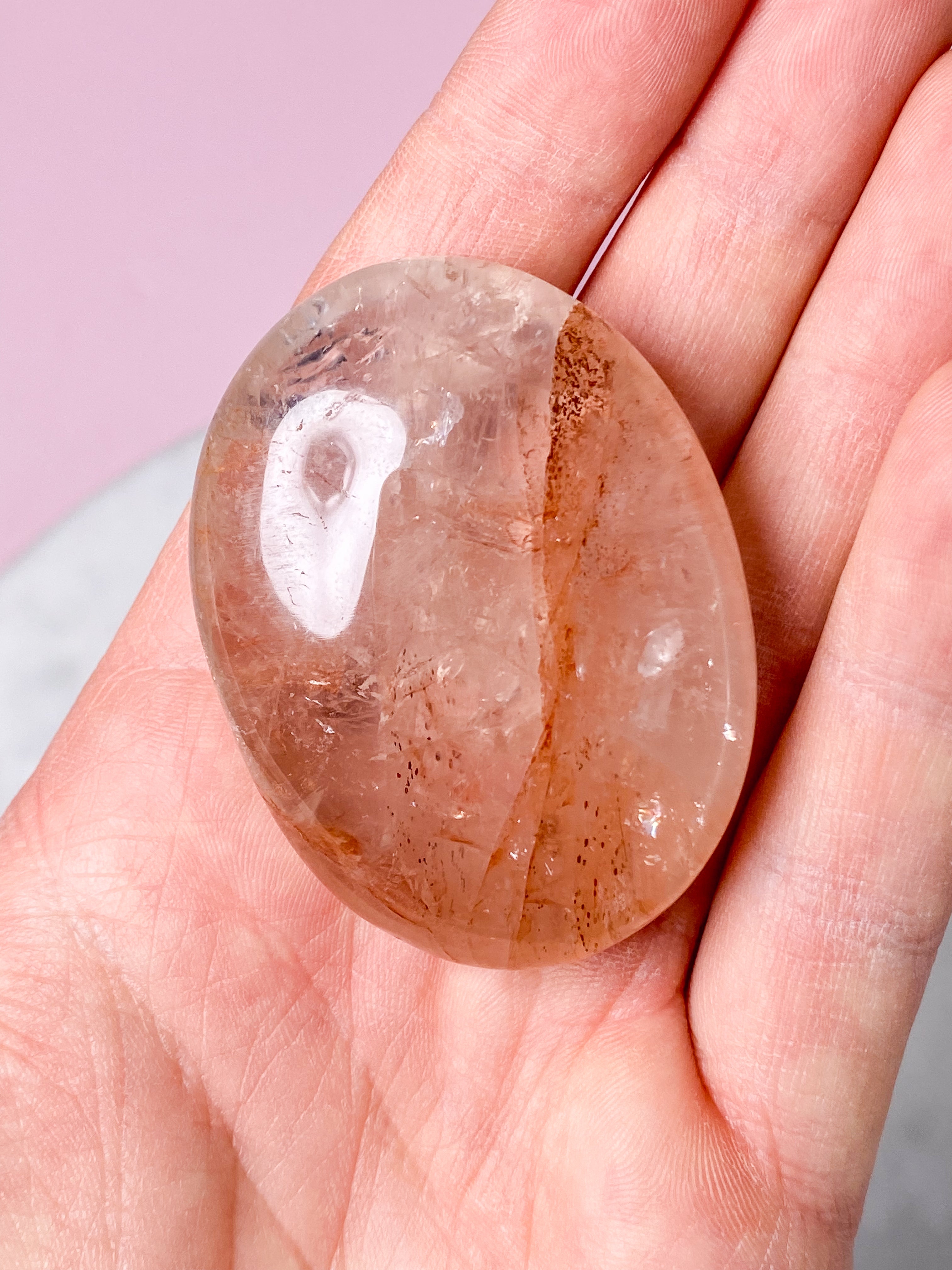 Hematitkvarts Palmsten (nr 5)