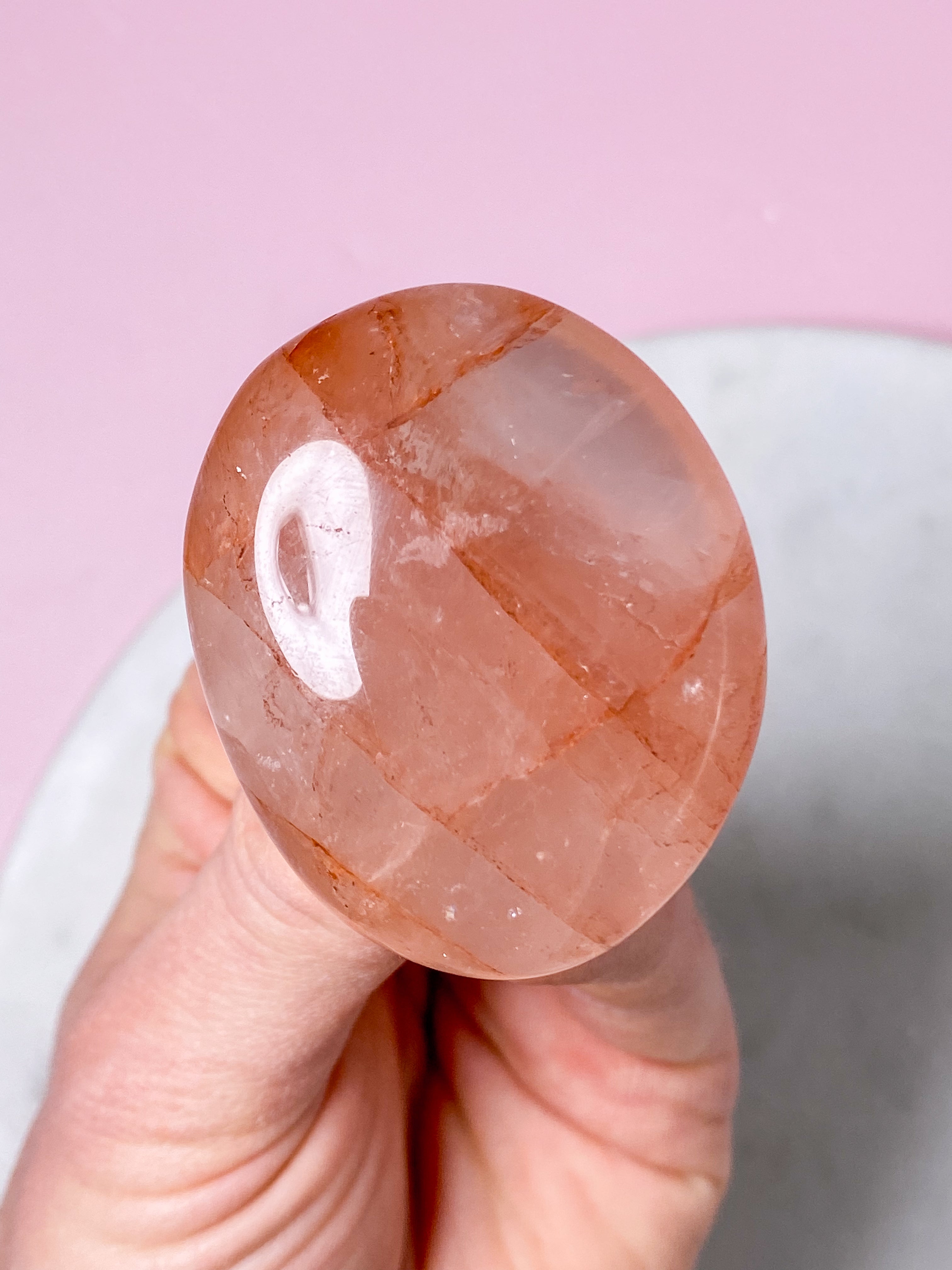 Hematitkvarts Palmsten (nr 6)