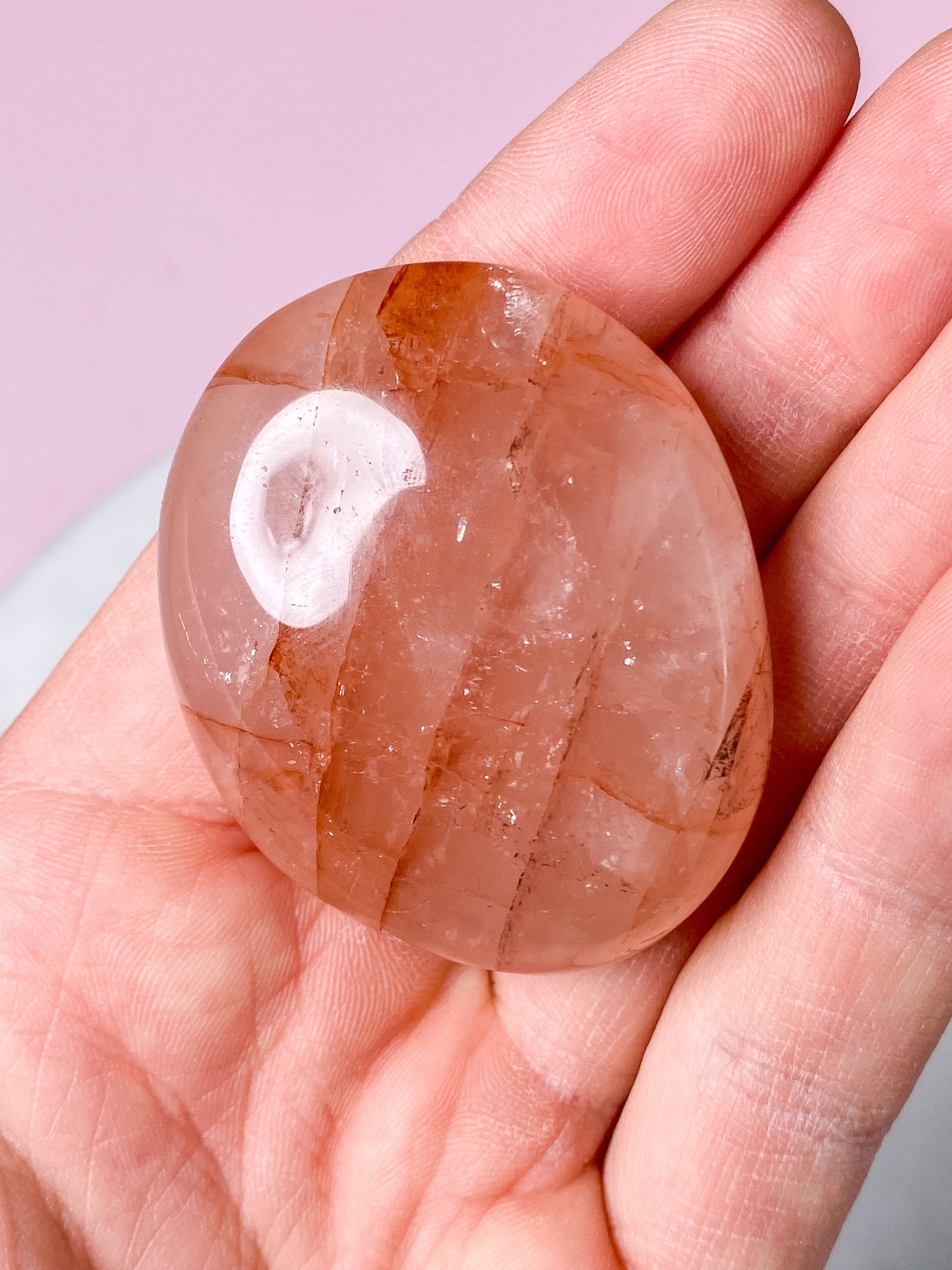 Hematitkvarts Palmsten (nr 6)