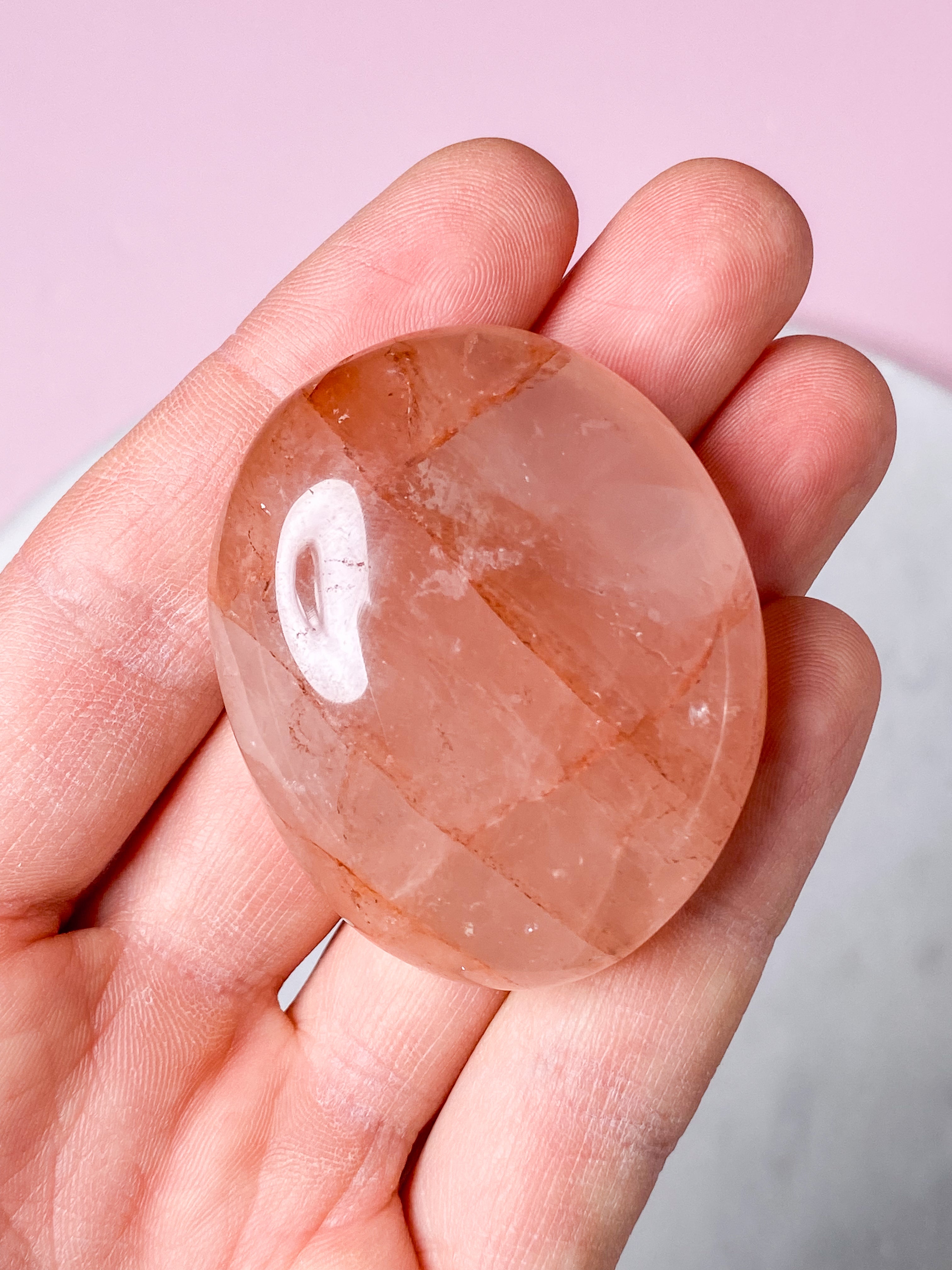 Hematitkvarts Palmsten (nr 6)