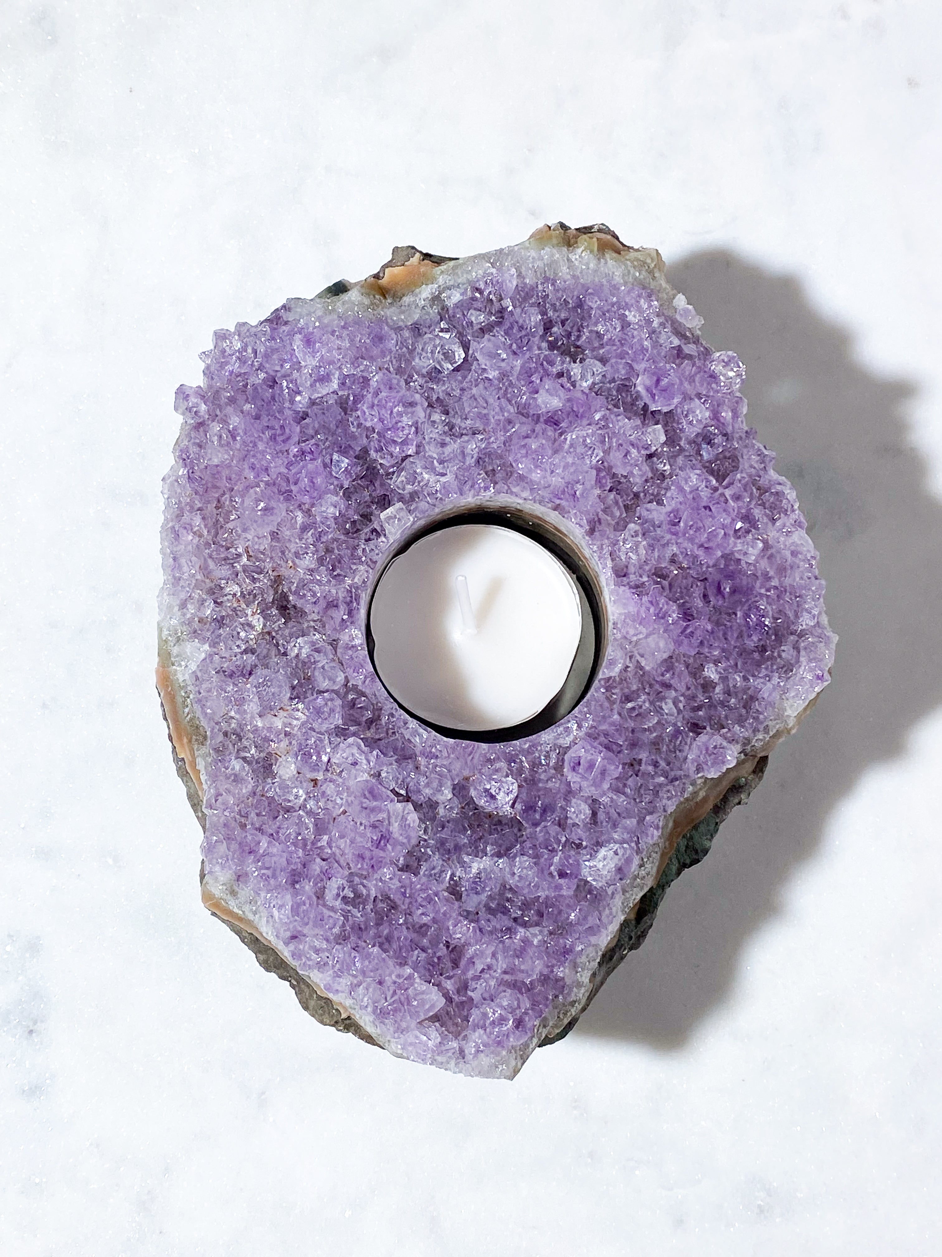 Ametist värmeljushållare (nr 20)