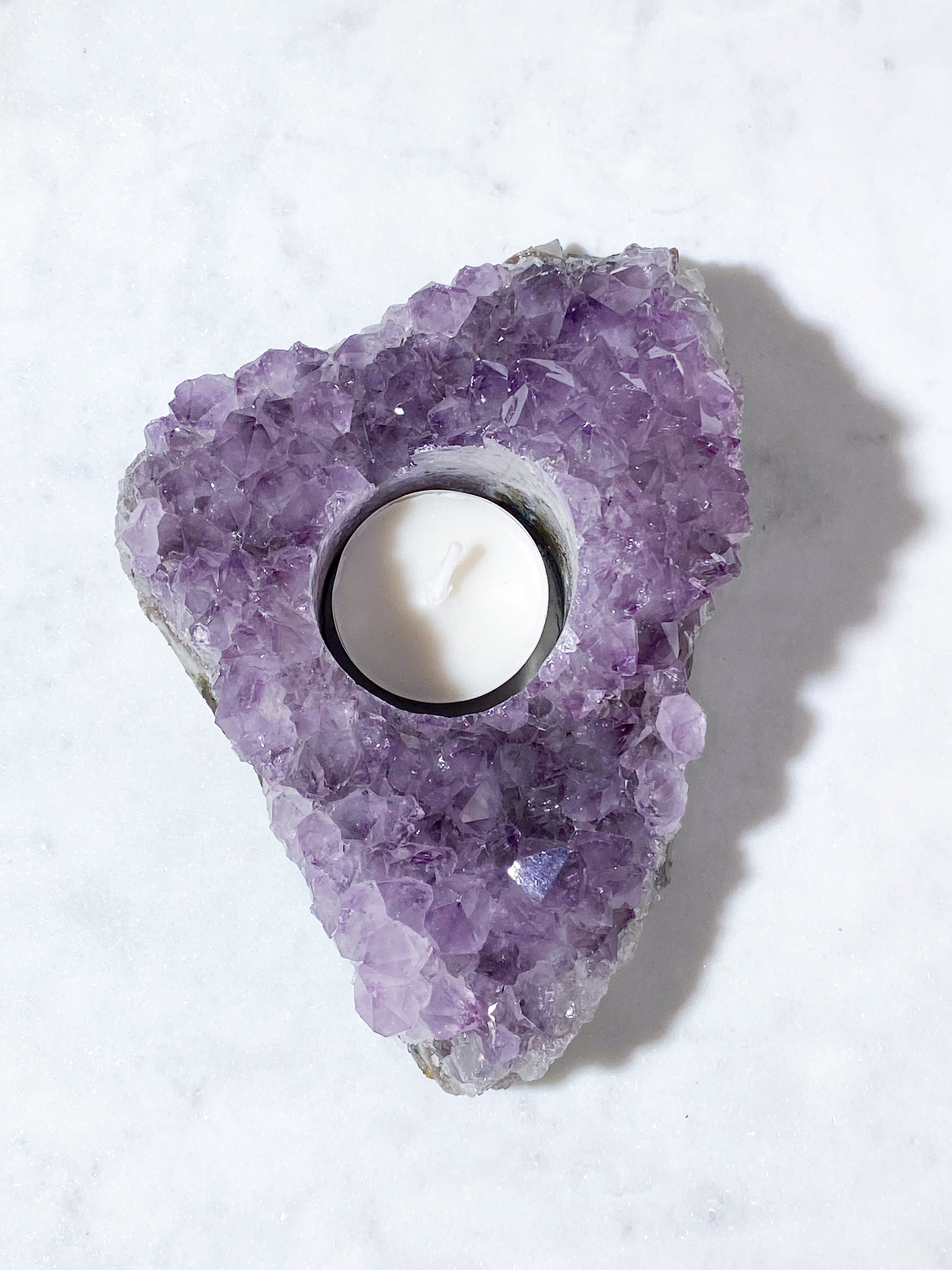 Ametist värmeljushållare (nr 20)