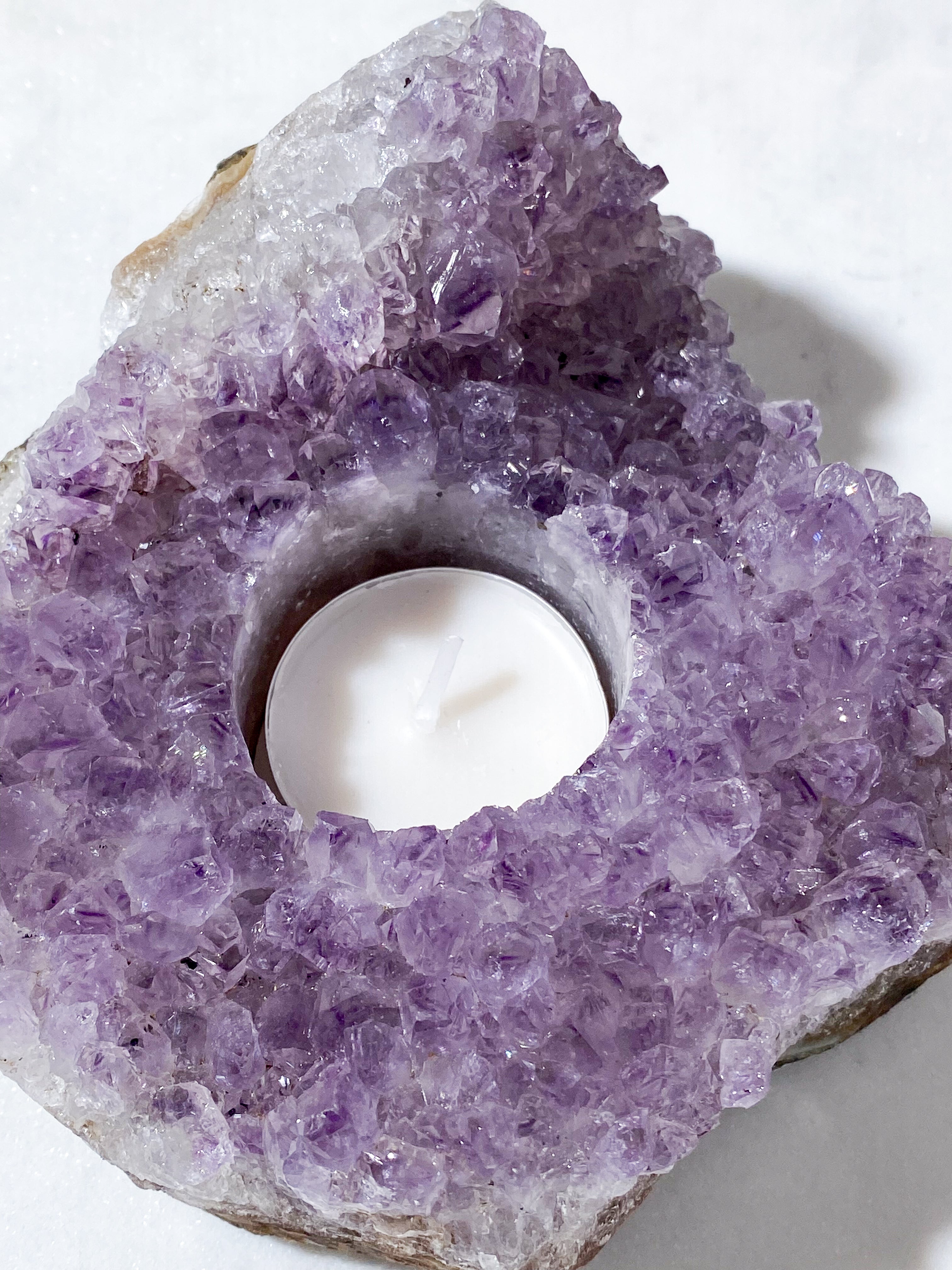 Ametist värmeljushållare (nr 20)