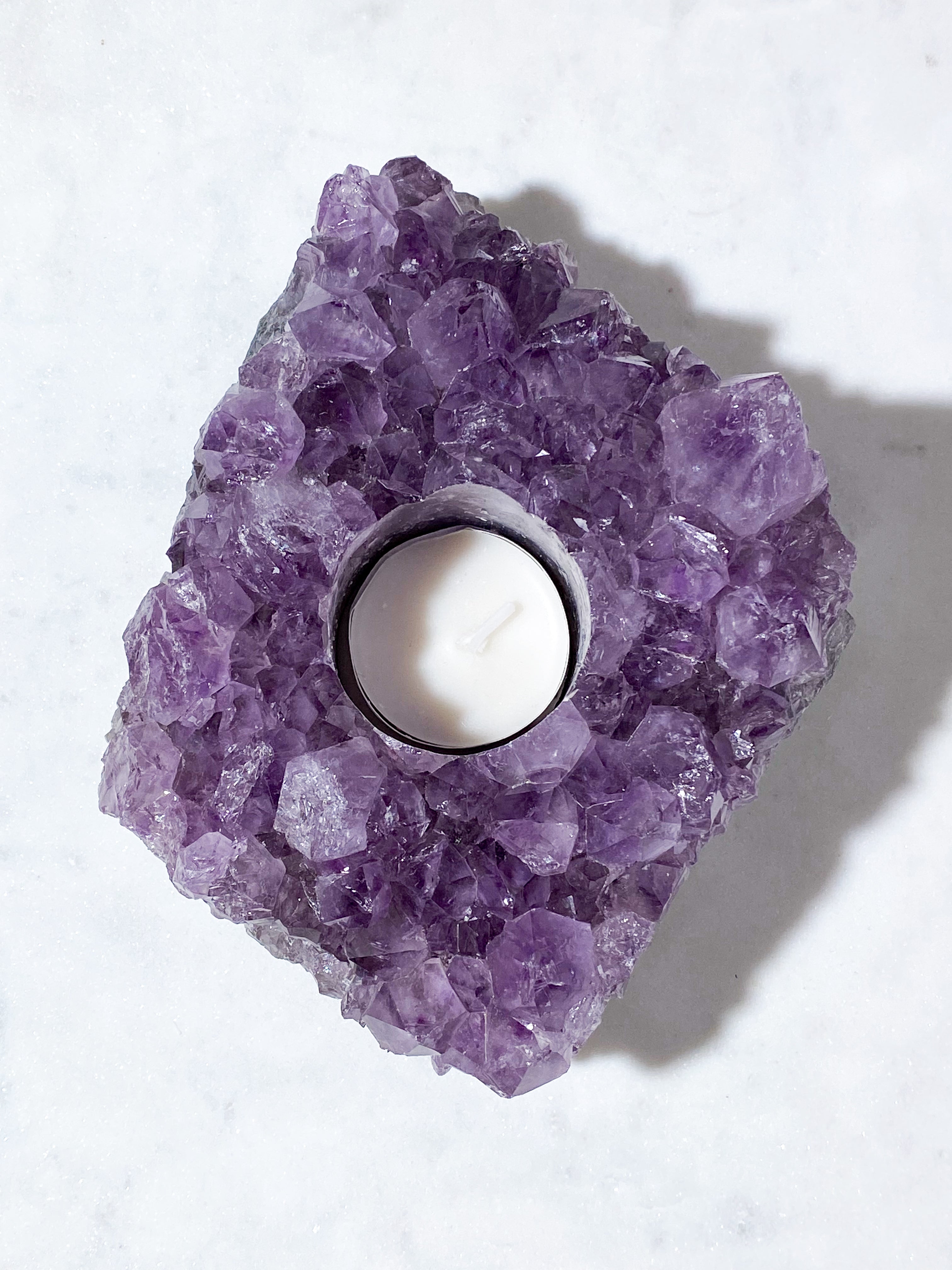 Ametist värmeljushållare (nr 20)