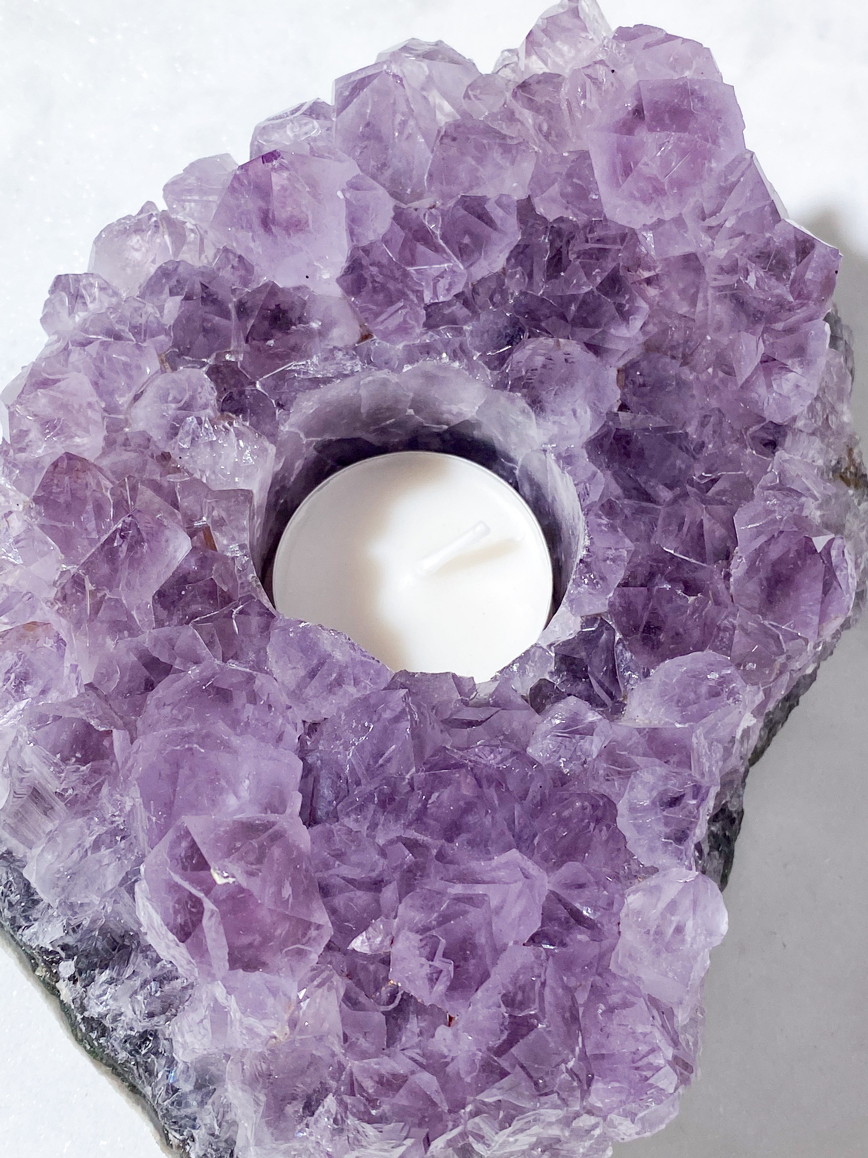 Ametist värmeljushållare (nr 20)