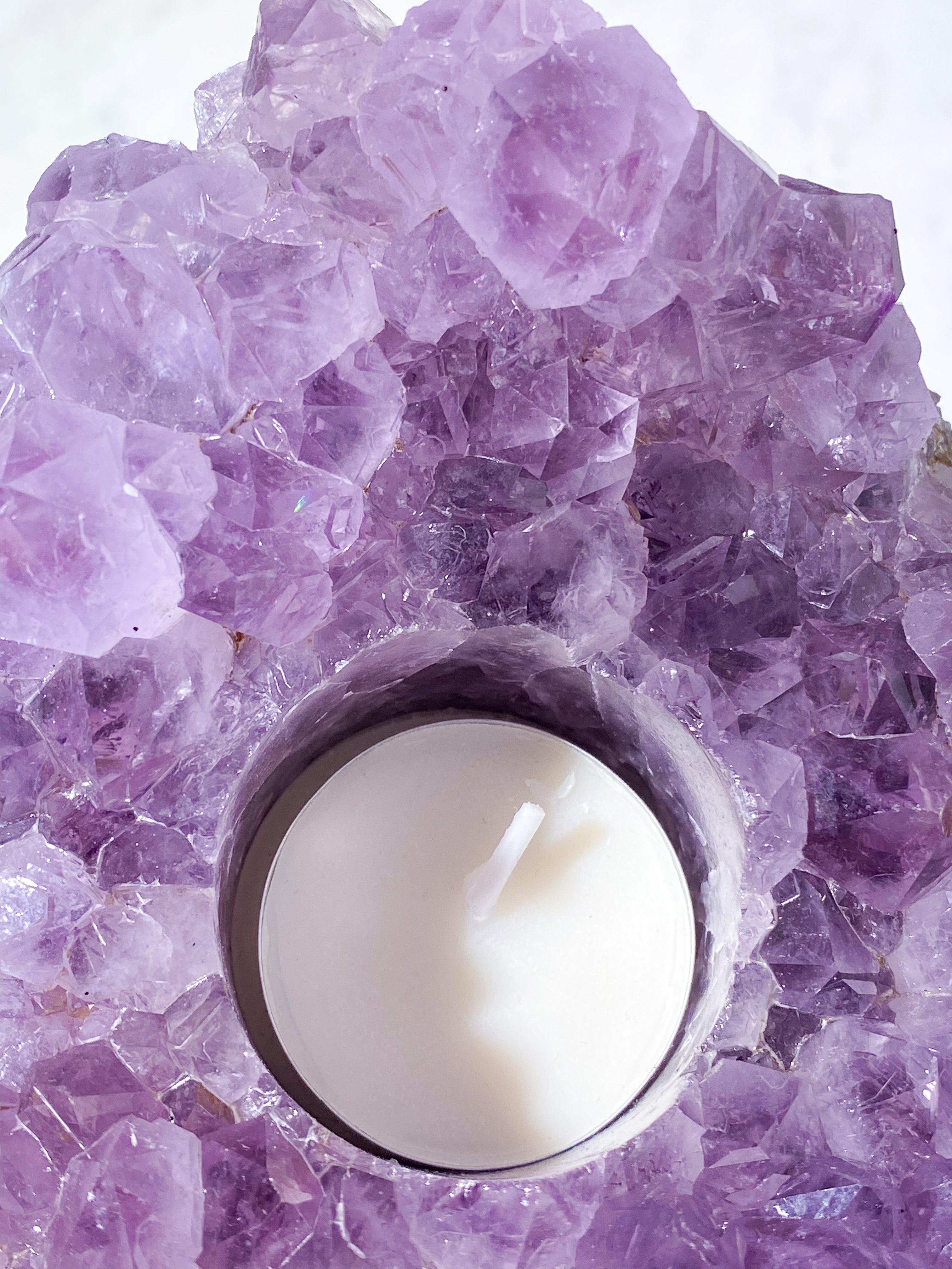 Ametist värmeljushållare (nr 20)