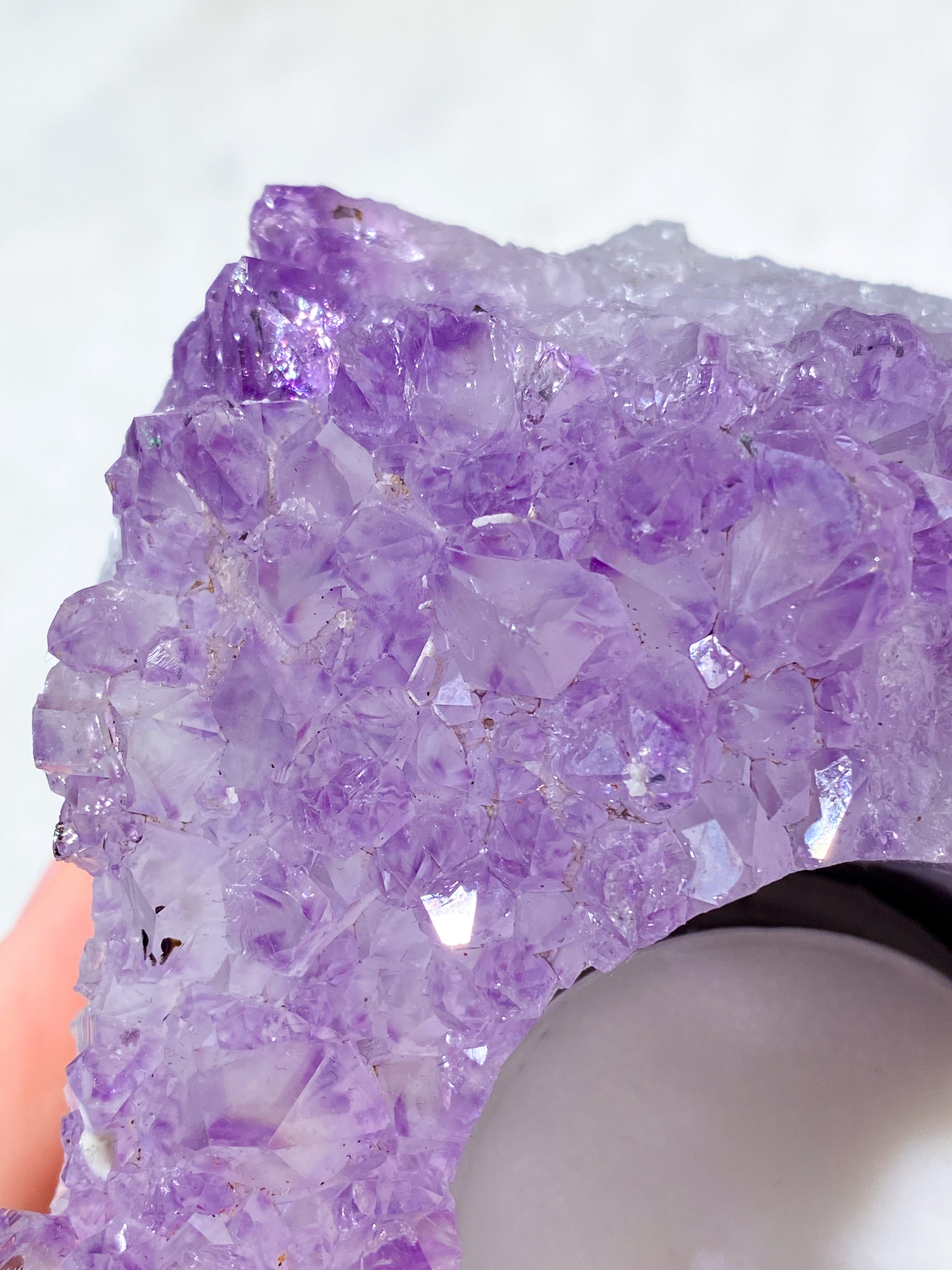 Ametist värmeljushållare (nr 20)