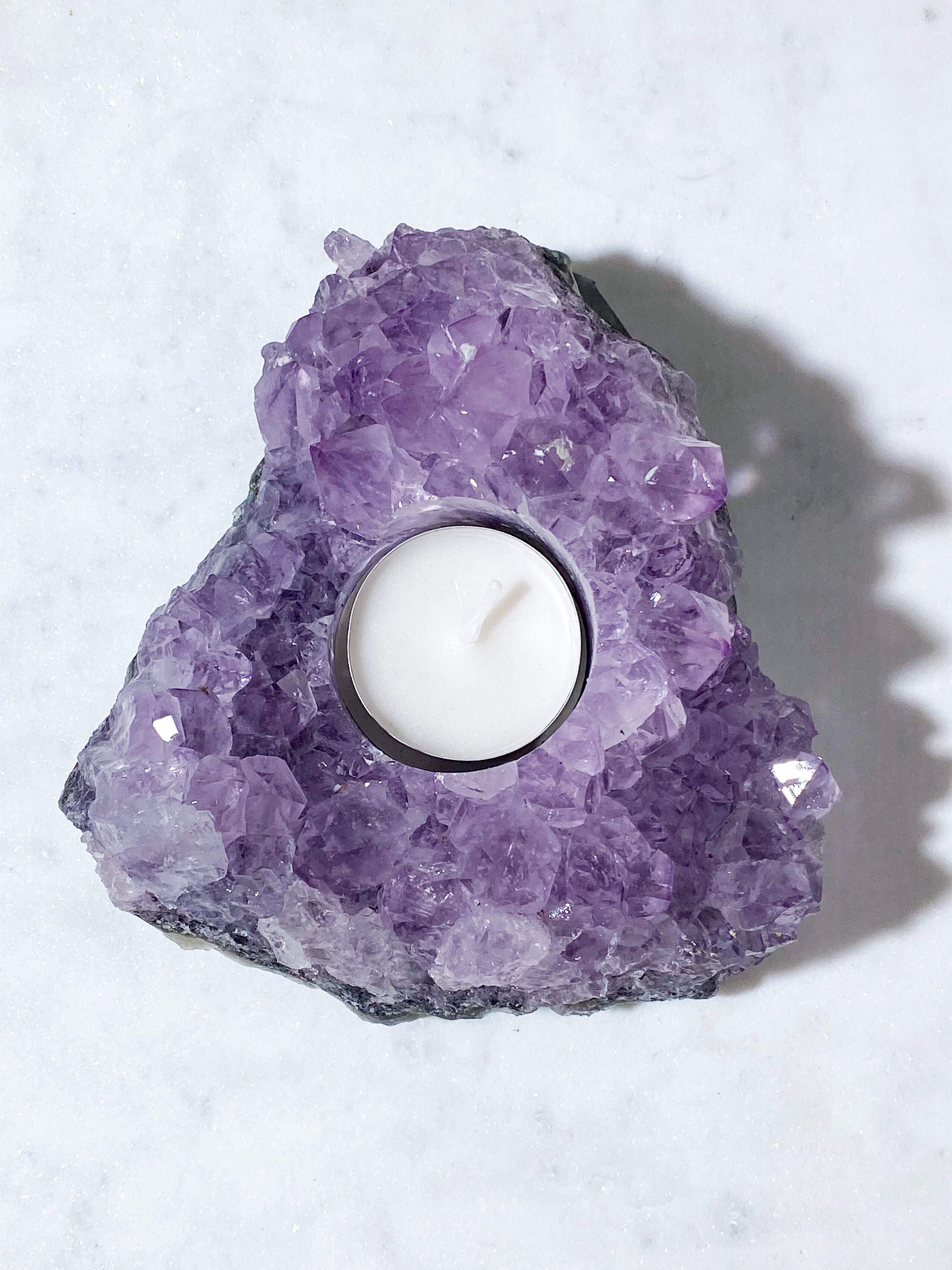 Ametist värmeljushållare (nr 20)