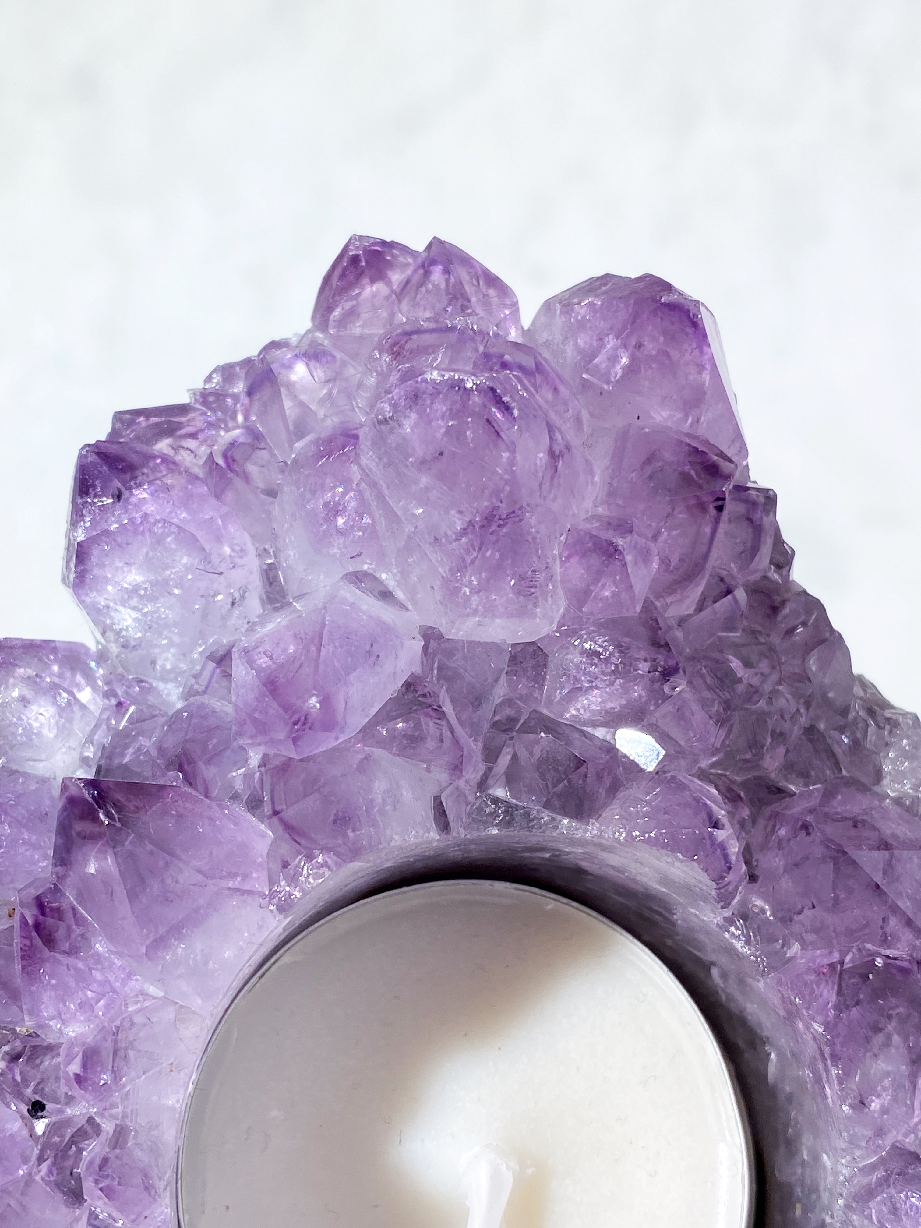 Ametist värmeljushållare (nr 20)