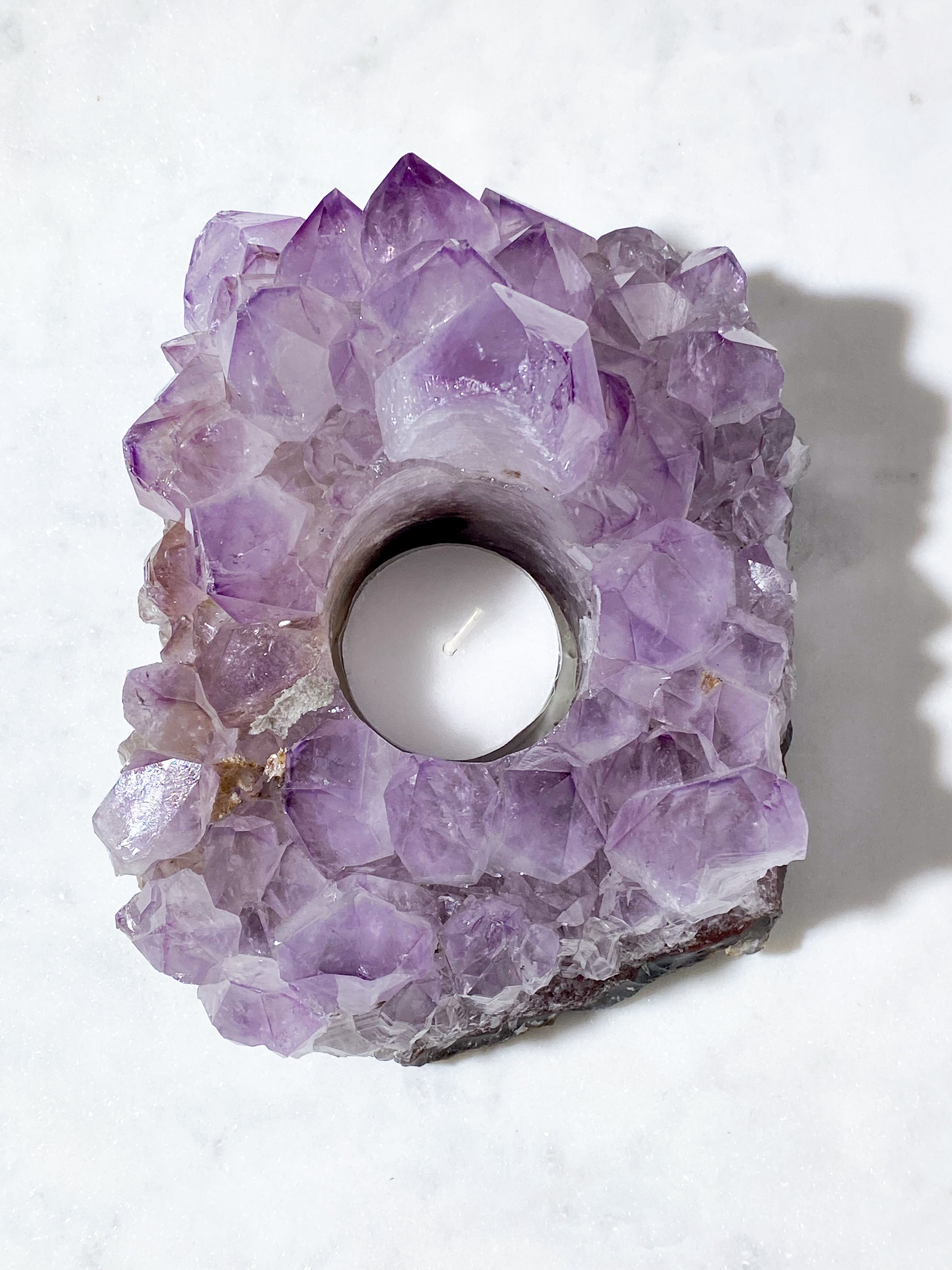 Ametist värmeljushållare (nr 20)