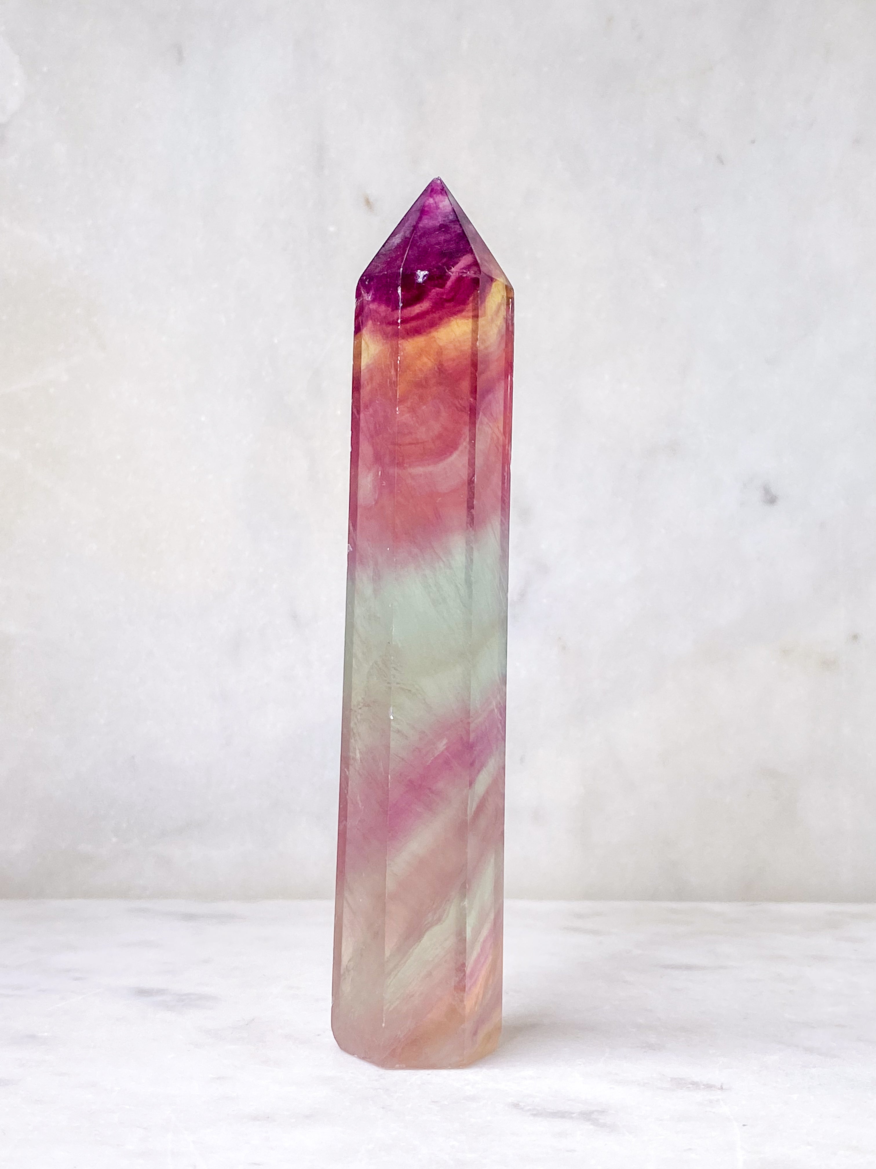 Rainbow Fluorit Tower (nr 13)