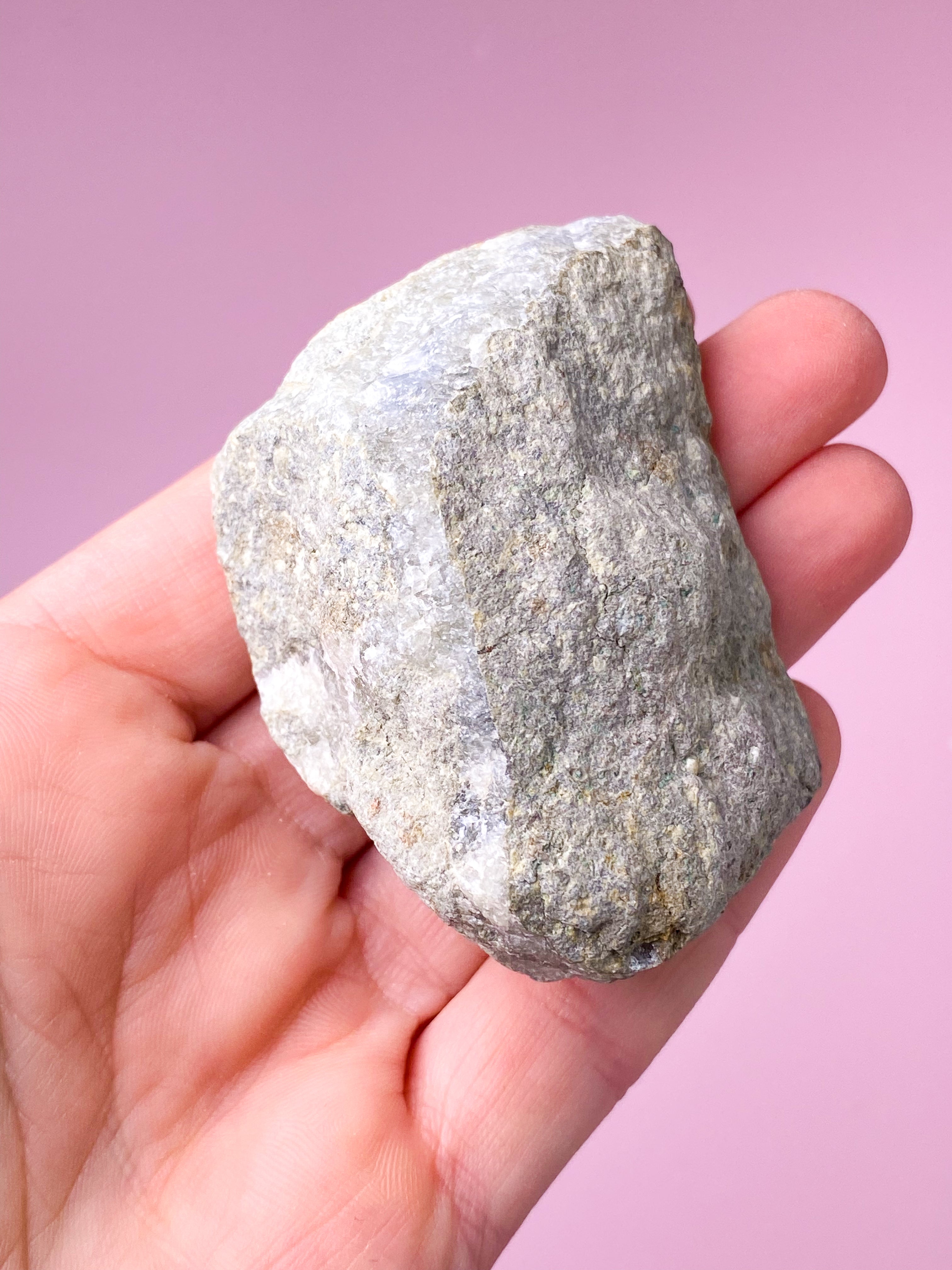 Blonde Agat Poleret Geode (Nr. 6)