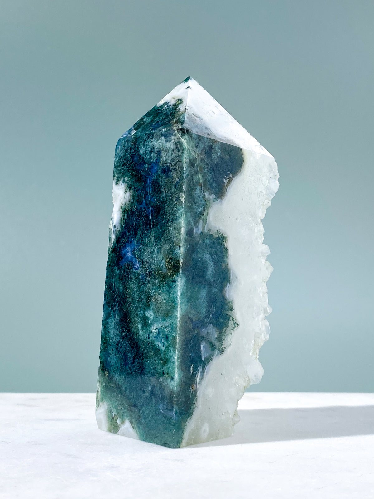 Druzy Moss Agat Torn (Nr. 5)