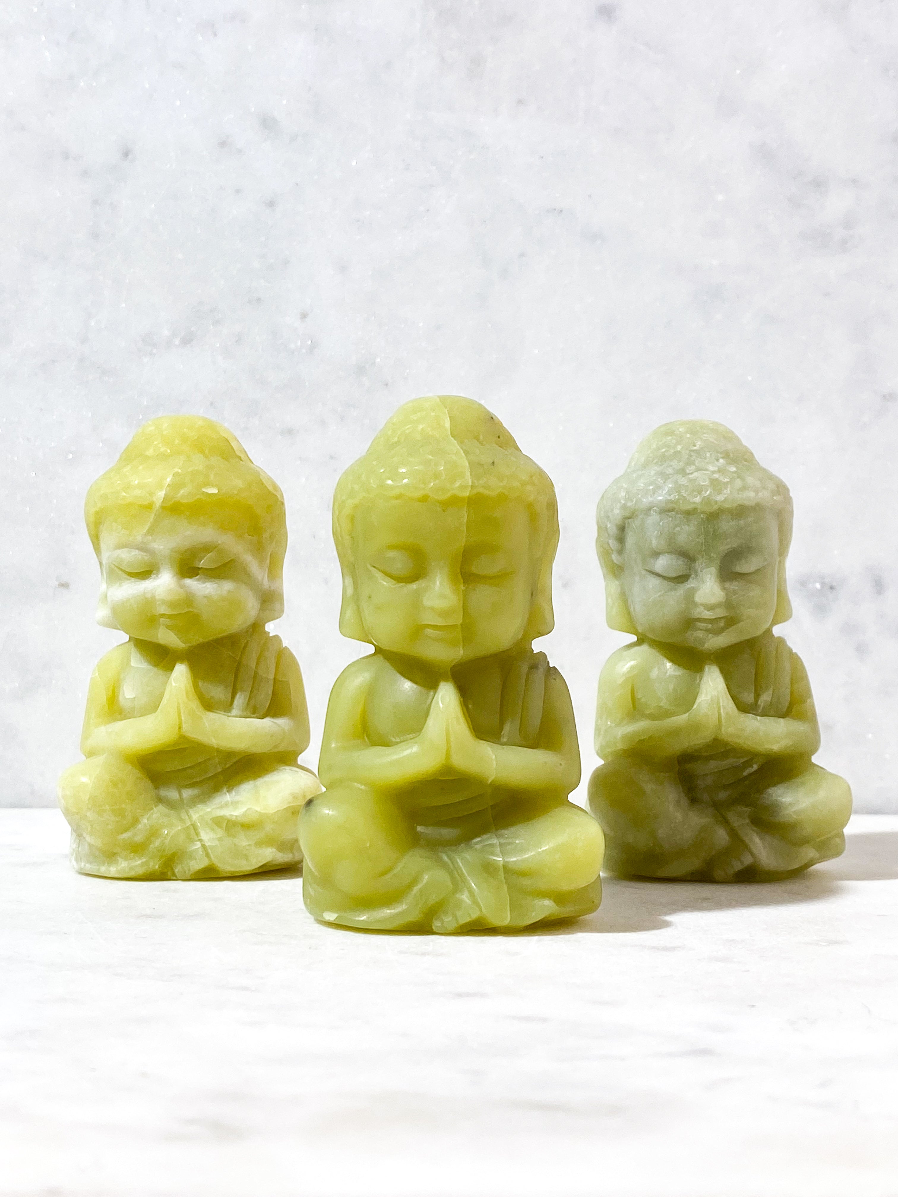 Citron Serpentin Buddha