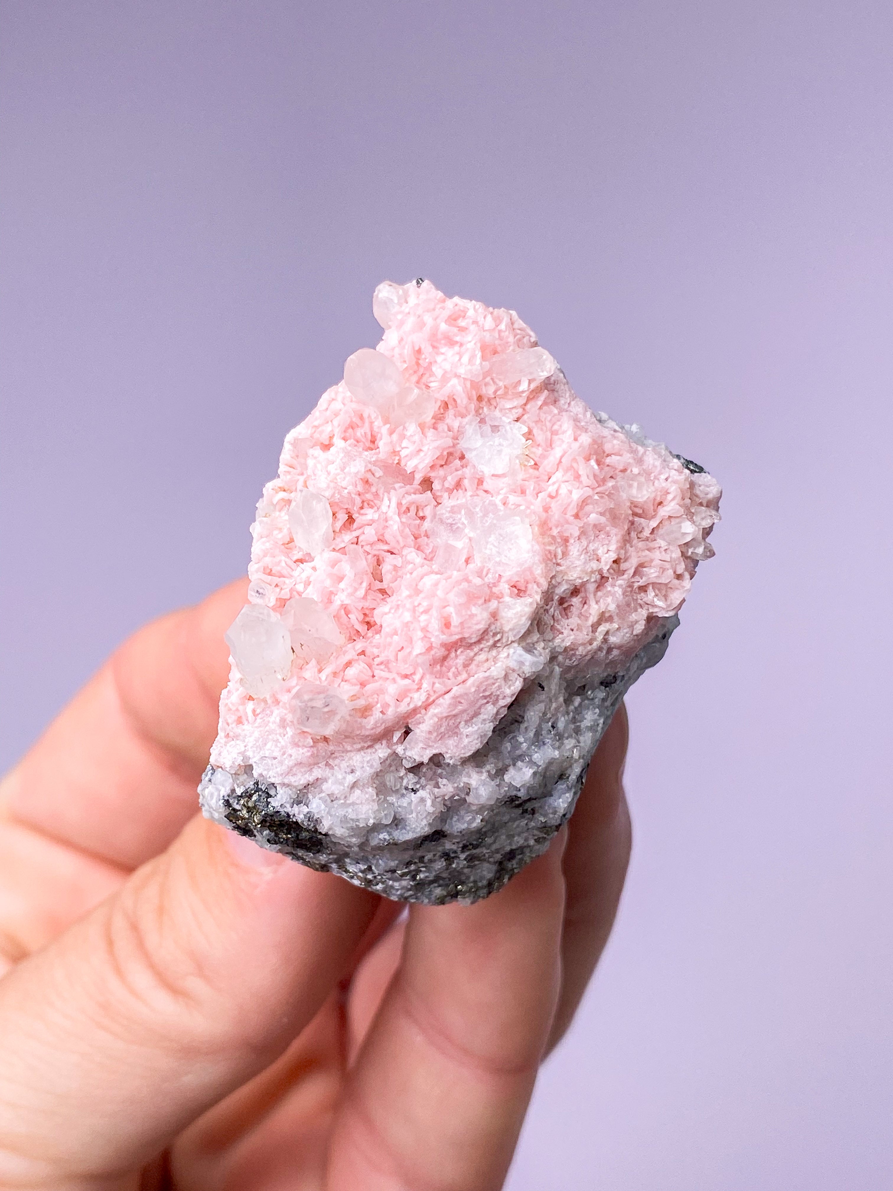 Druzy Rhodocrosit Klynge (Nr. 11)