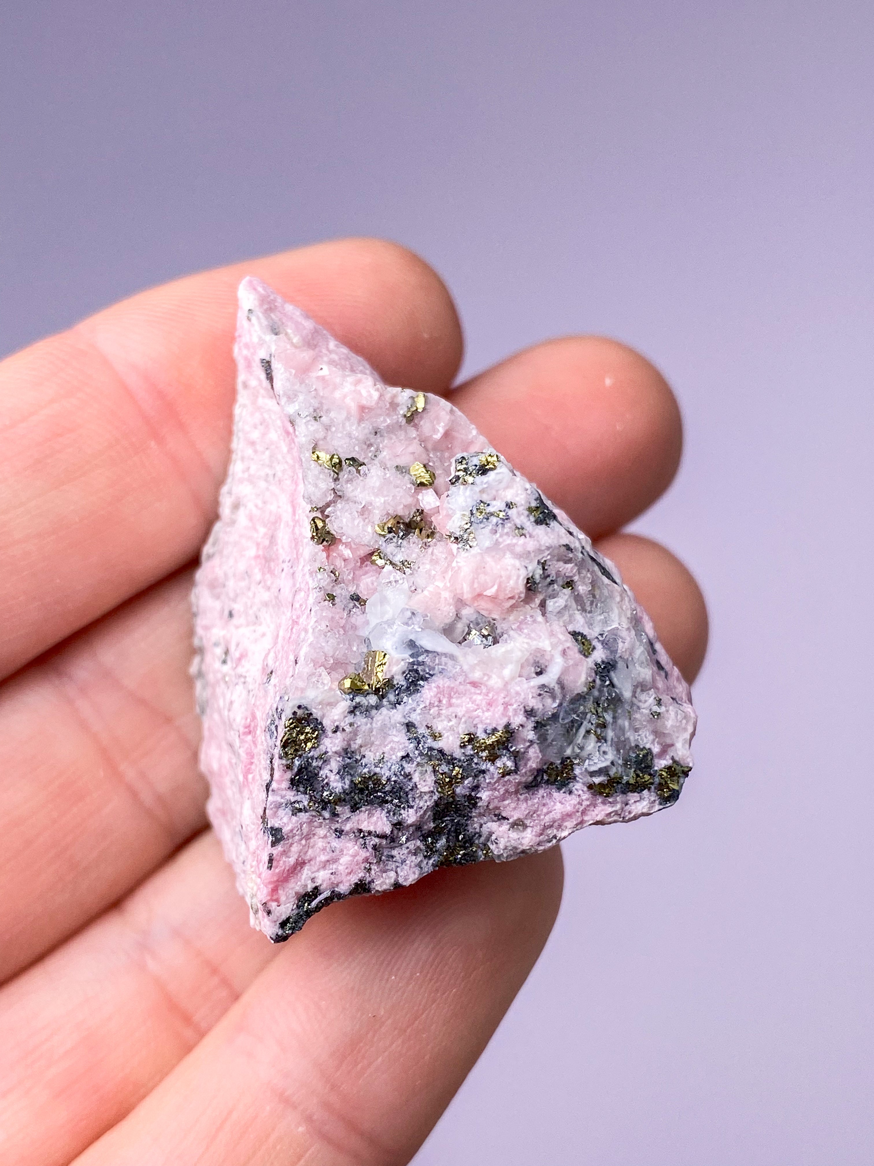 Druzy Rhodocrosit Klynge (Nr. 12)