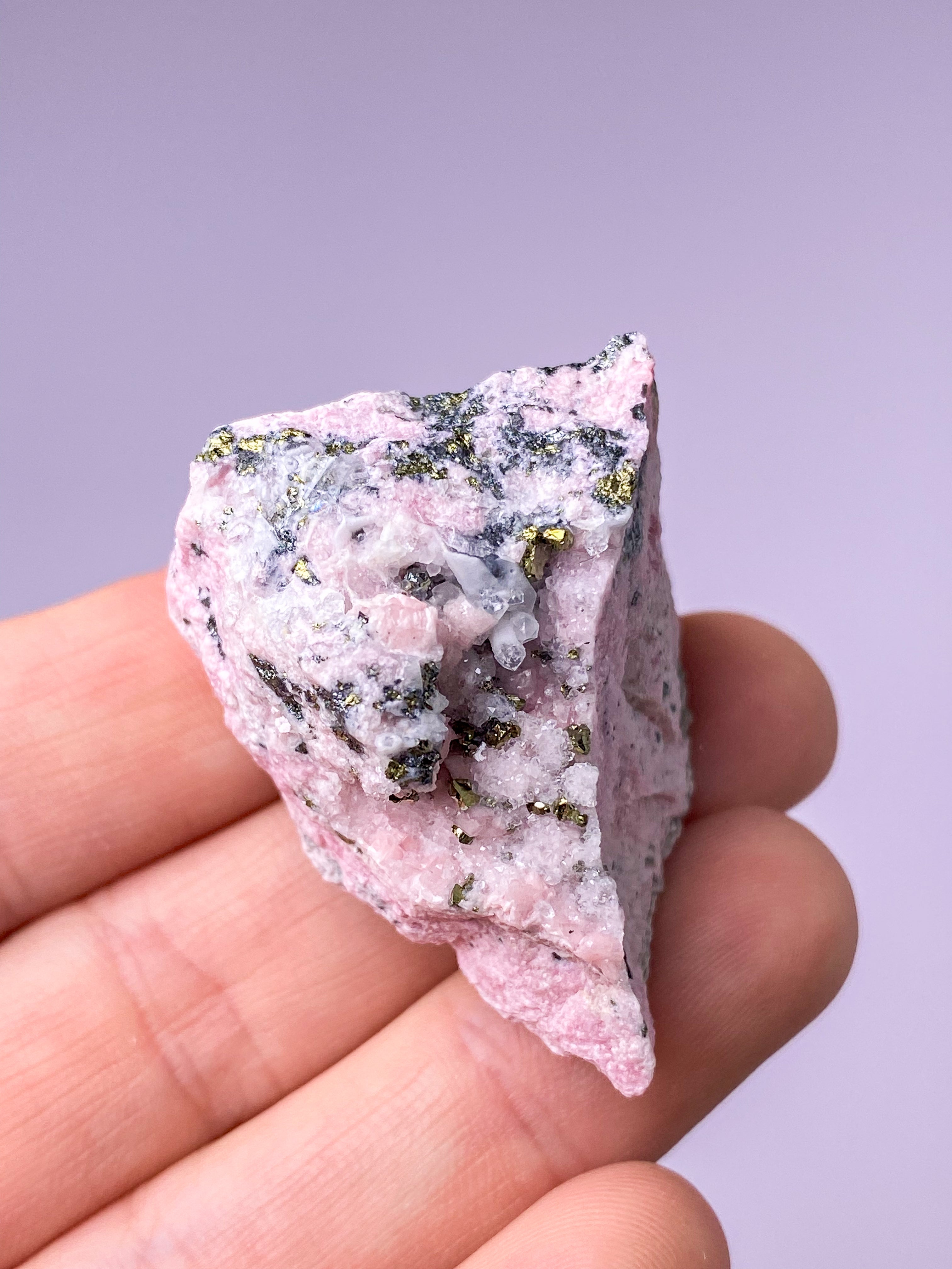Druzy Rhodocrosit Klynge (Nr. 12)