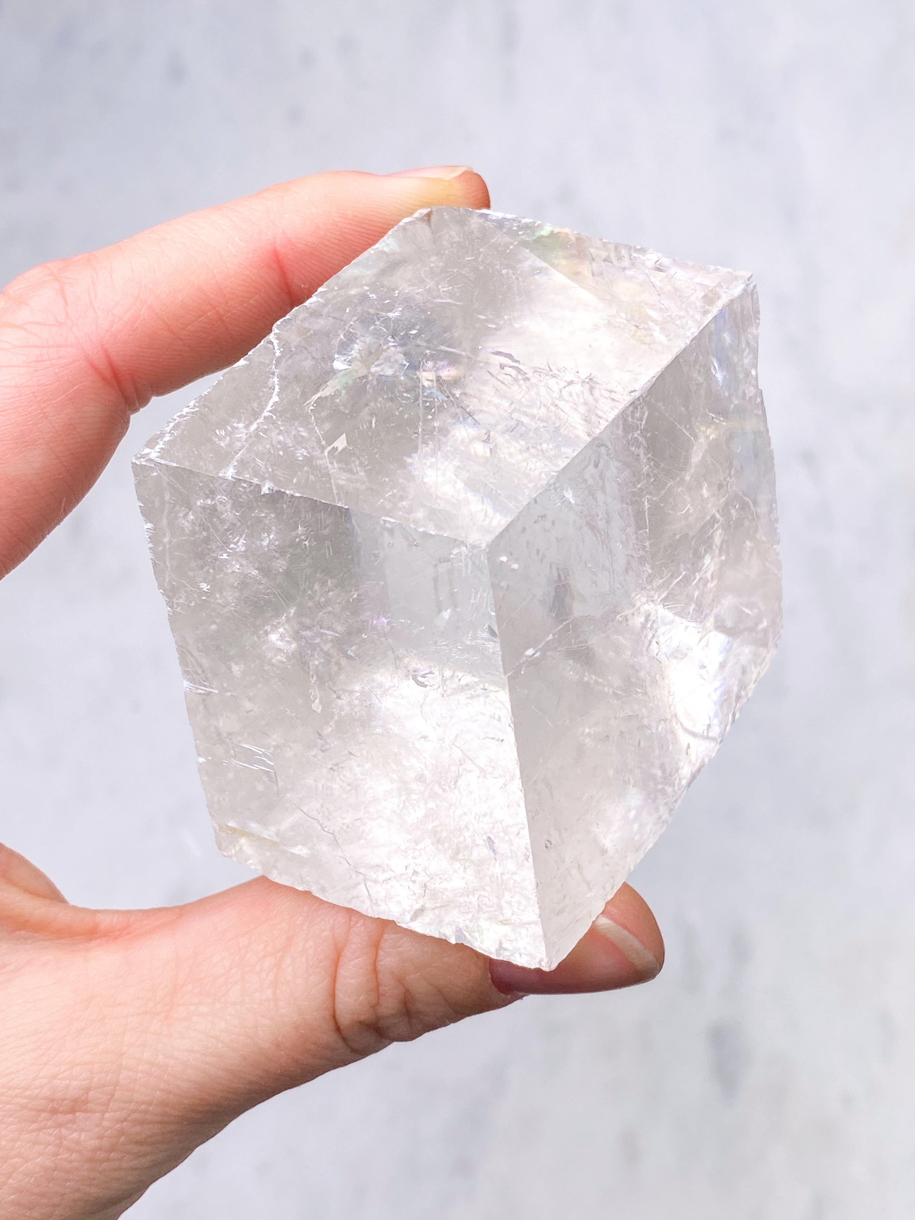 Islandspat Rå - Optisk Kalcit (nr 6) 