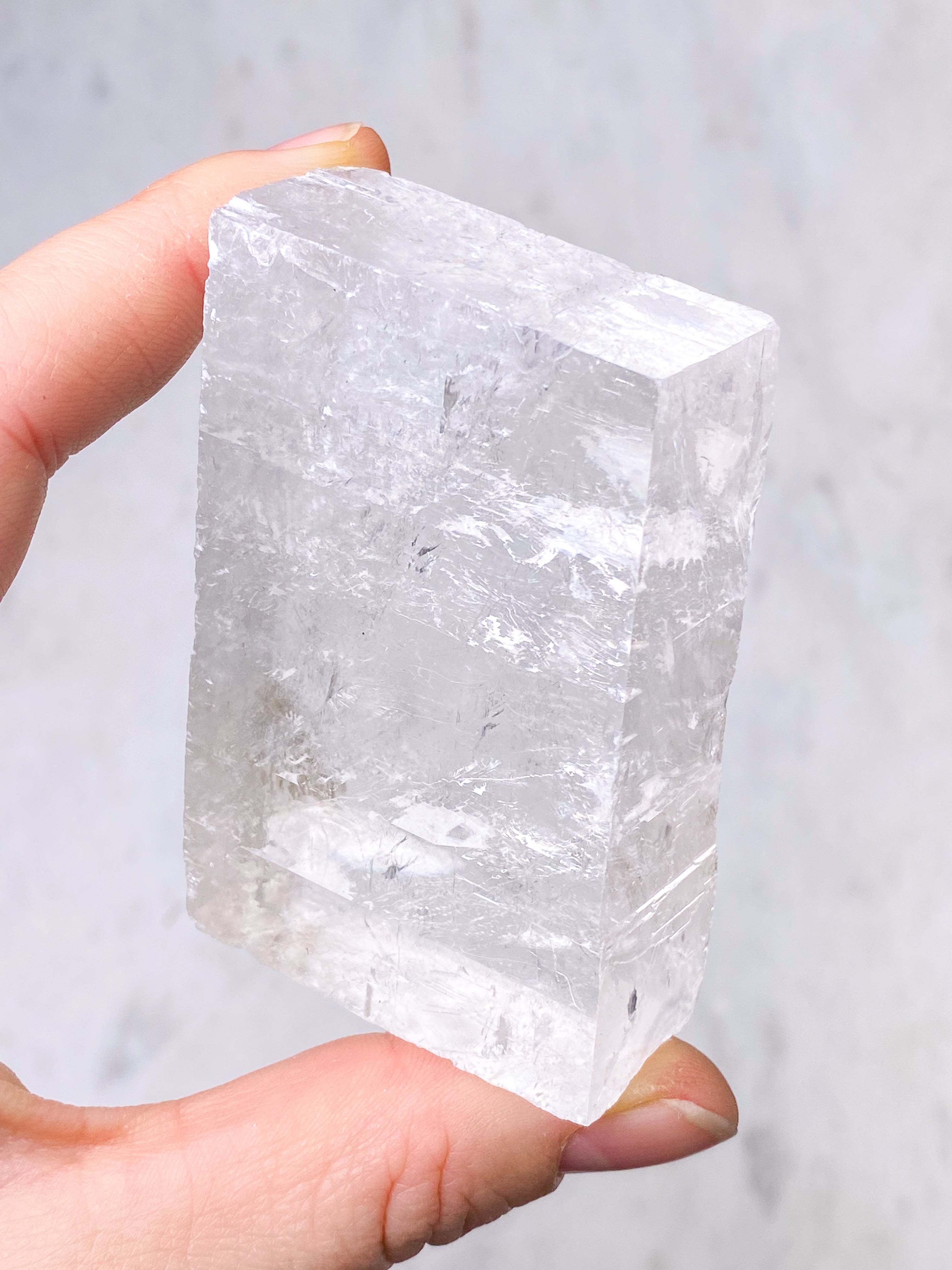 Islandspat Rå - Optisk Kalcit (nr 6) 