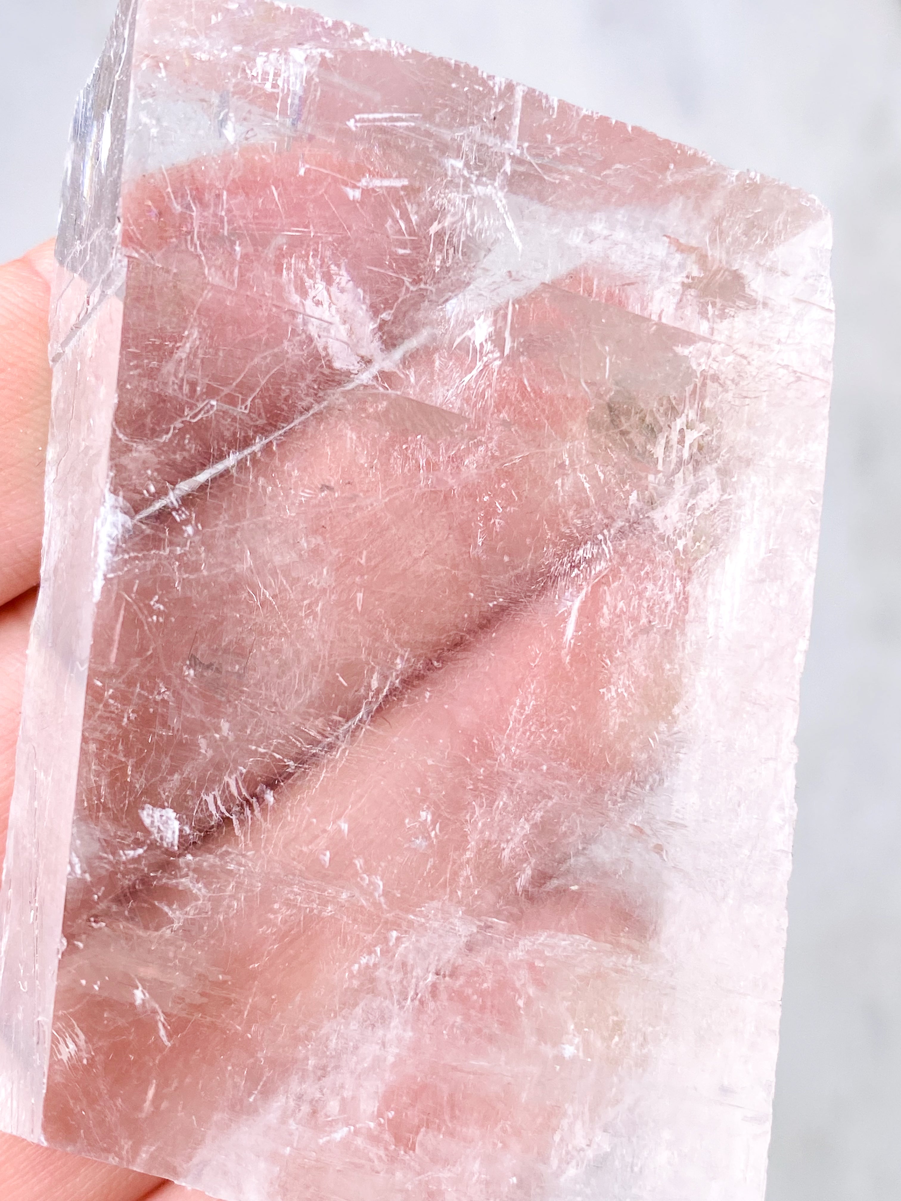 Islandspat Rå - Optisk Kalcit (nr 6) 