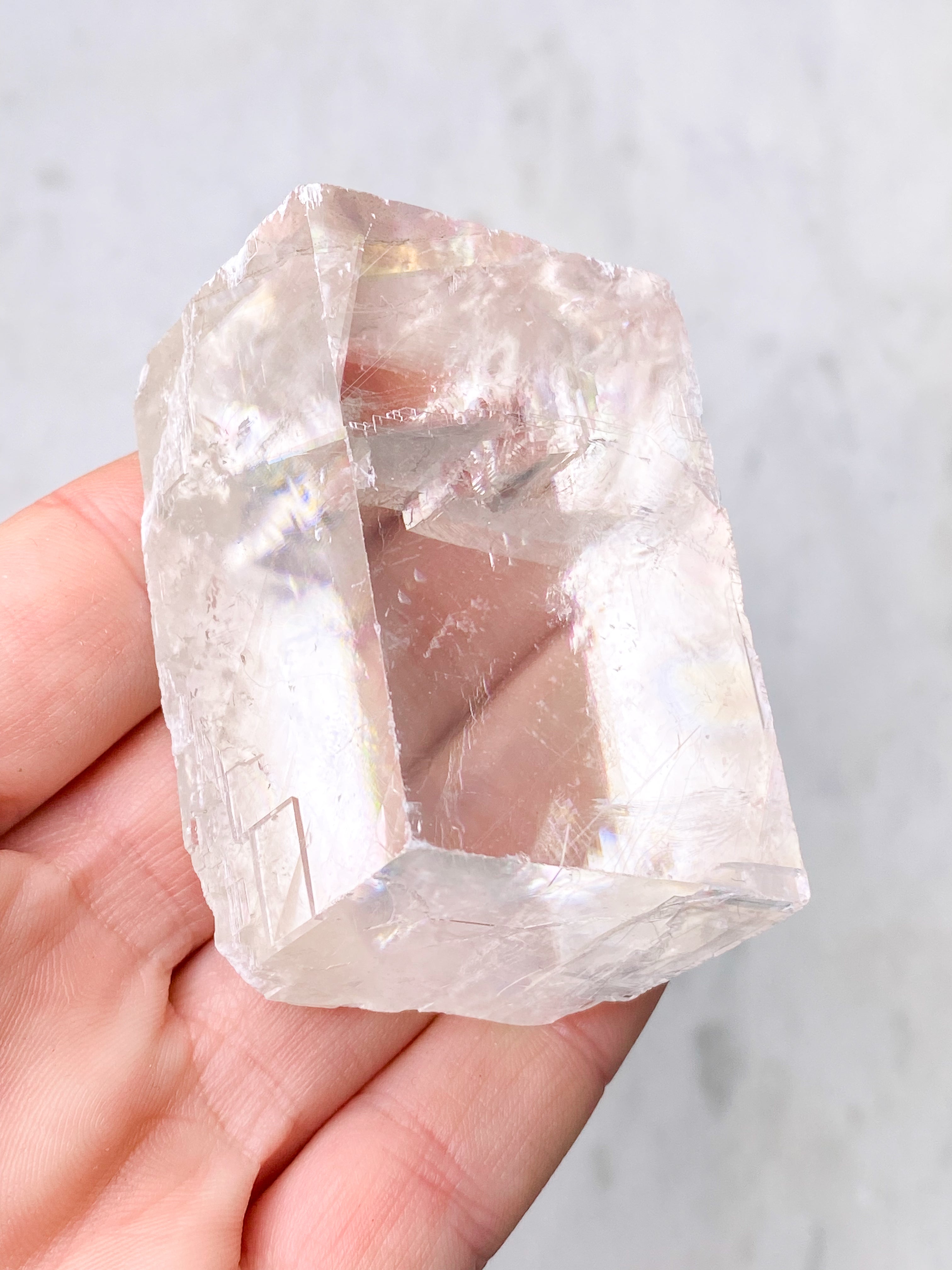 Islandspat Rå - Optisk Kalcit (nr 6) 