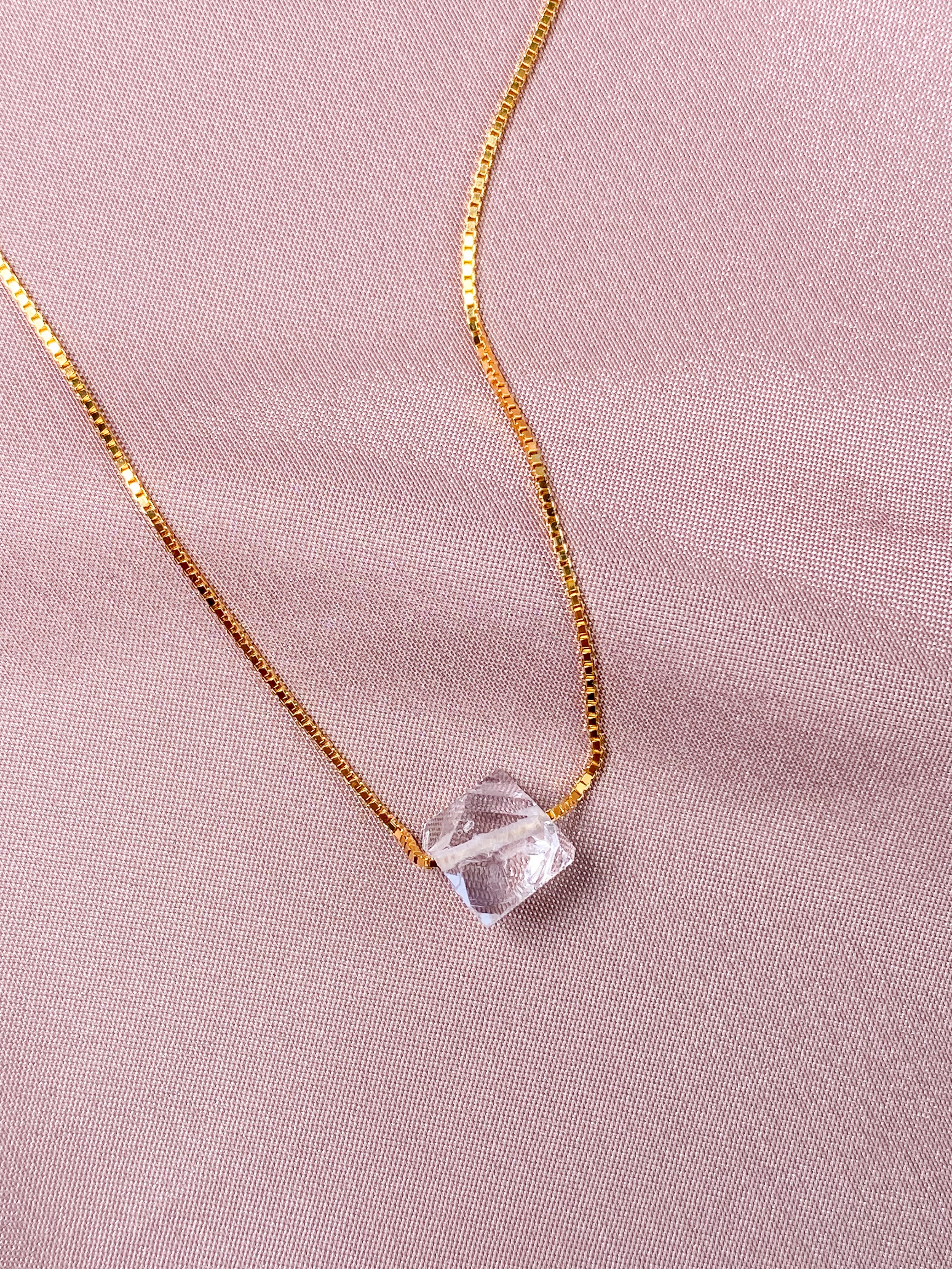 Herkimer diamanthalsband (nr 1) exklusiv kvalitet