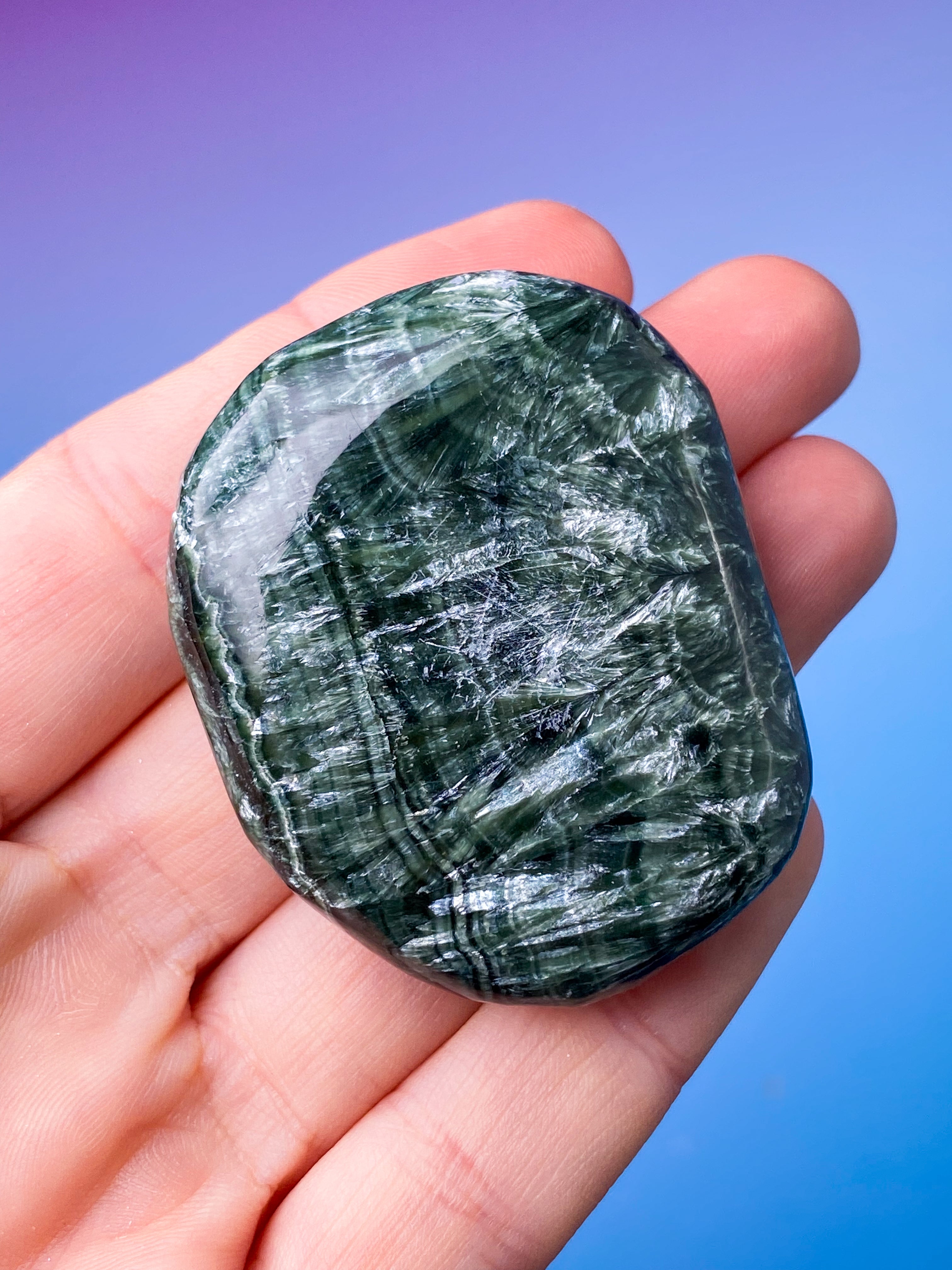 Serafinit Palmstone (Nr. 3) Eksklusiv Kvalitet