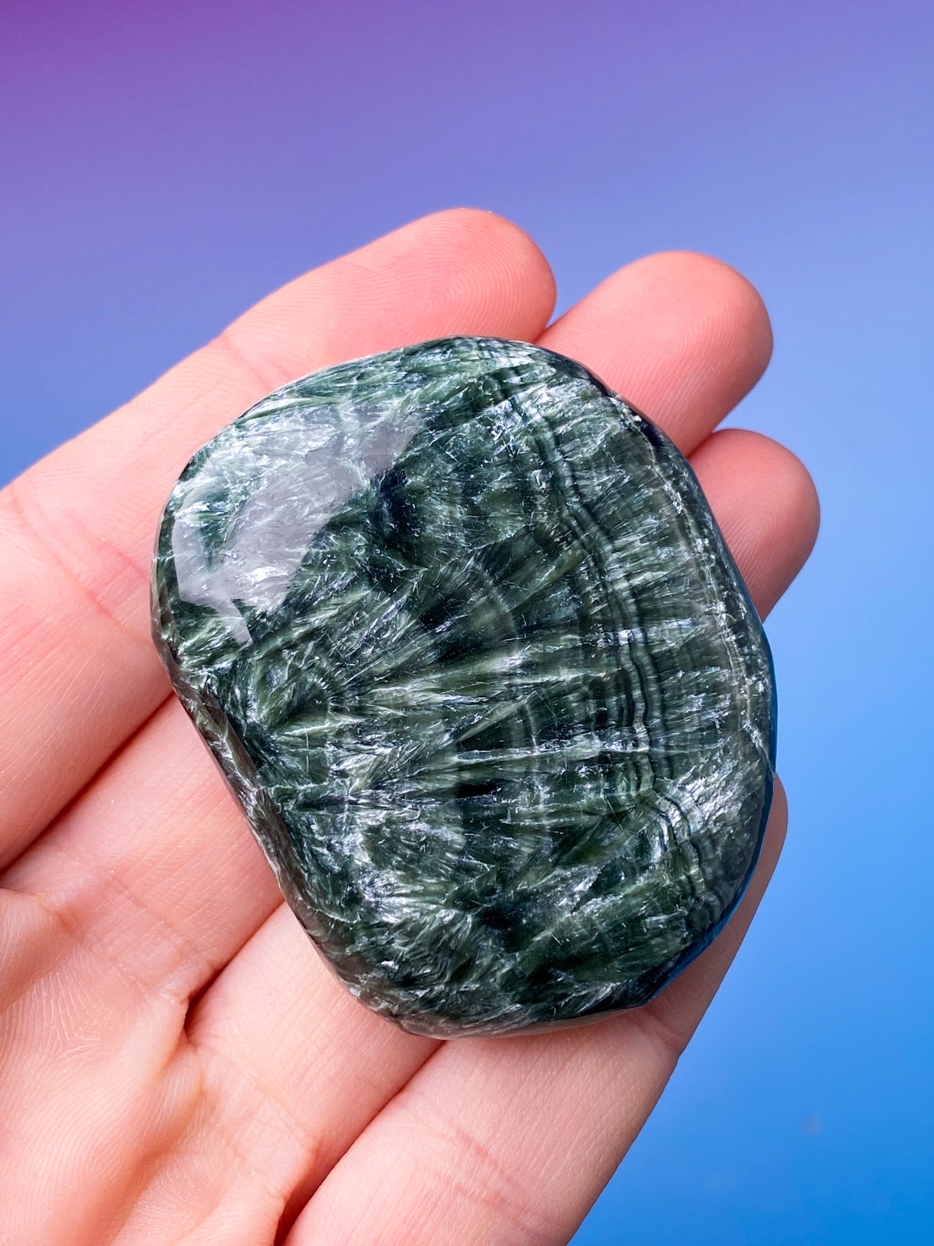 Serafinit Palmstone (Nr. 3) Eksklusiv Kvalitet