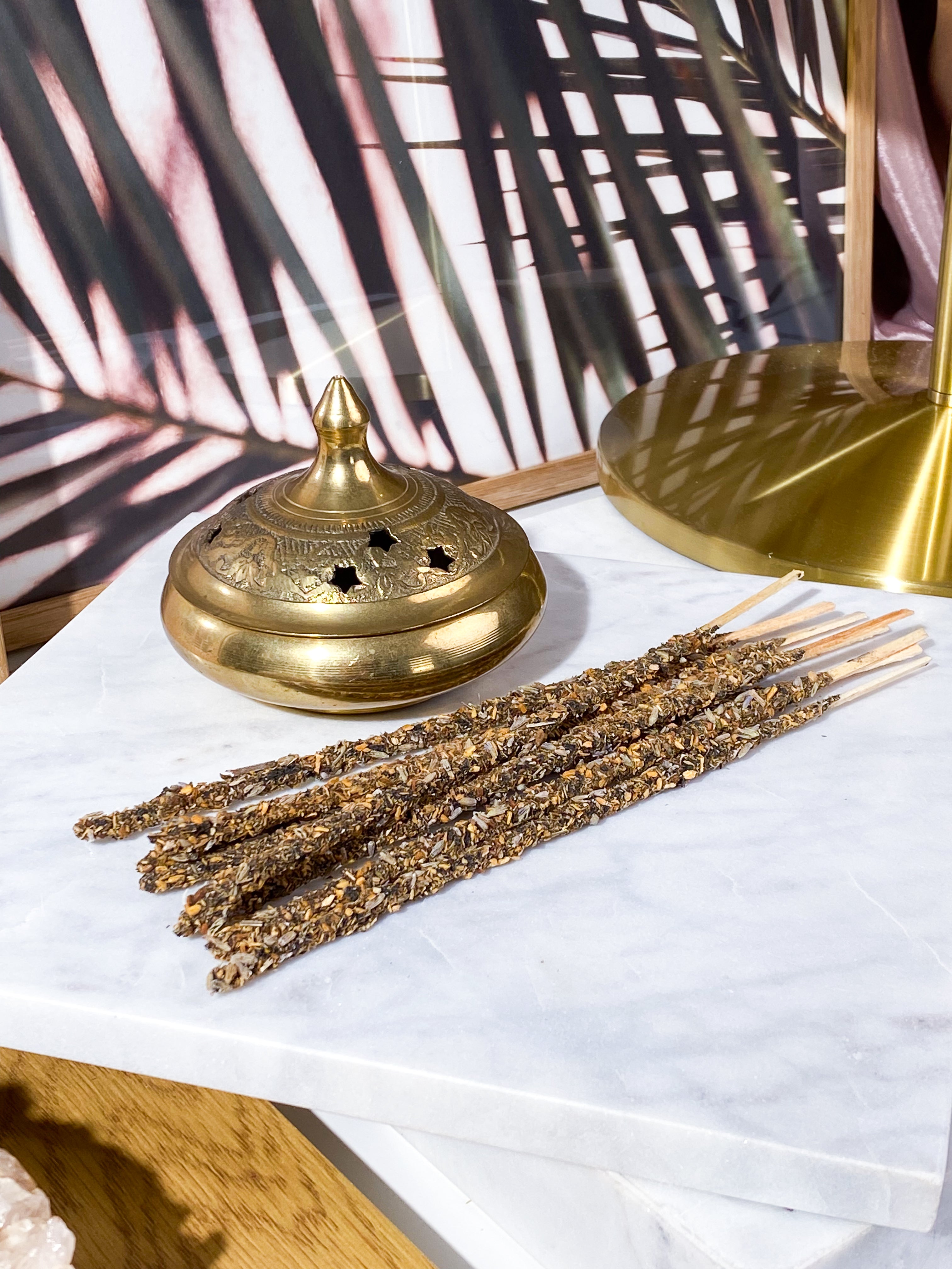 Rökelsepinnar med lavendel och Palo Santo (8 st.)