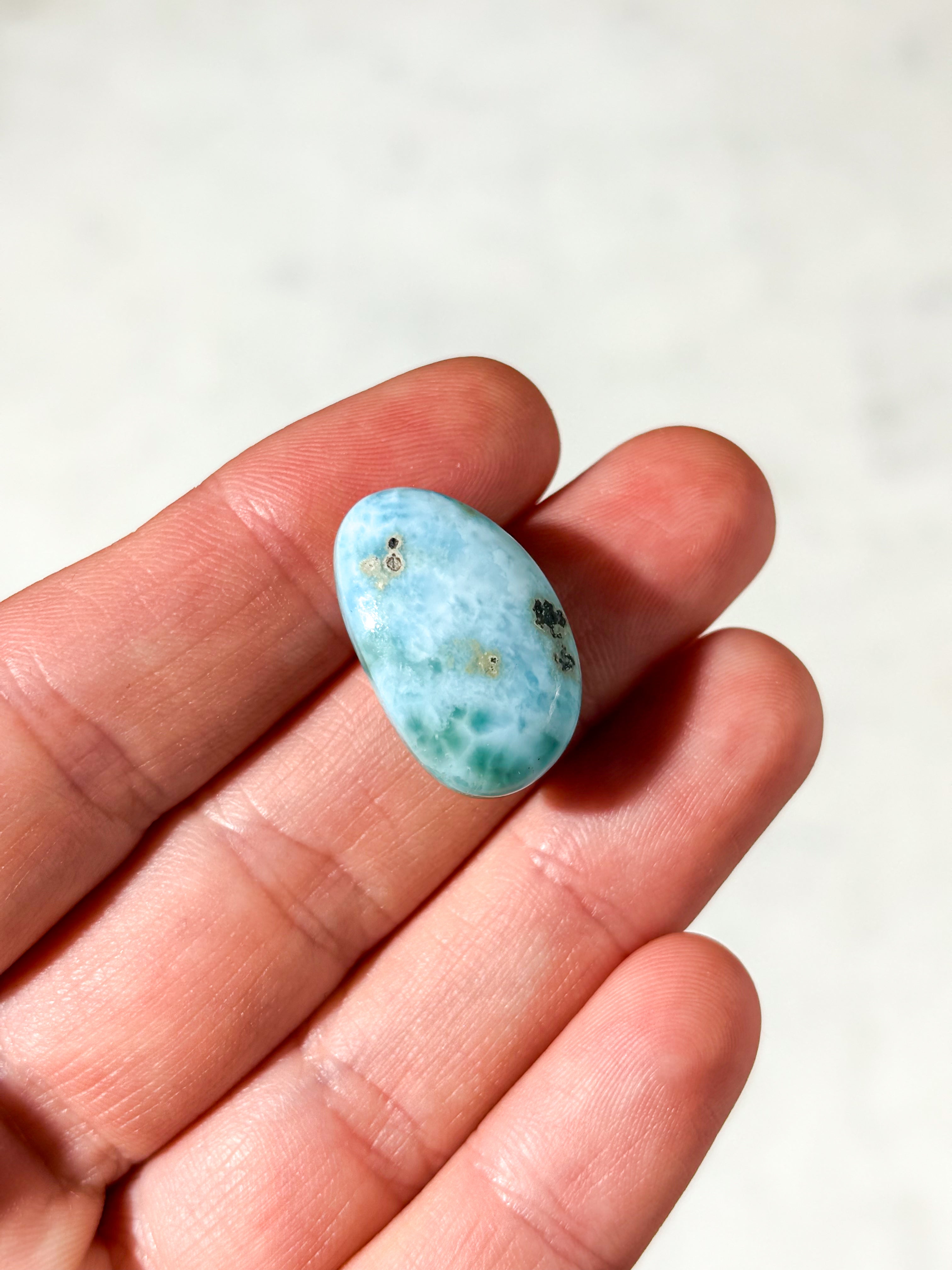 Larimar Poleret (Nr. 3) Eksklusiv Kvalitet