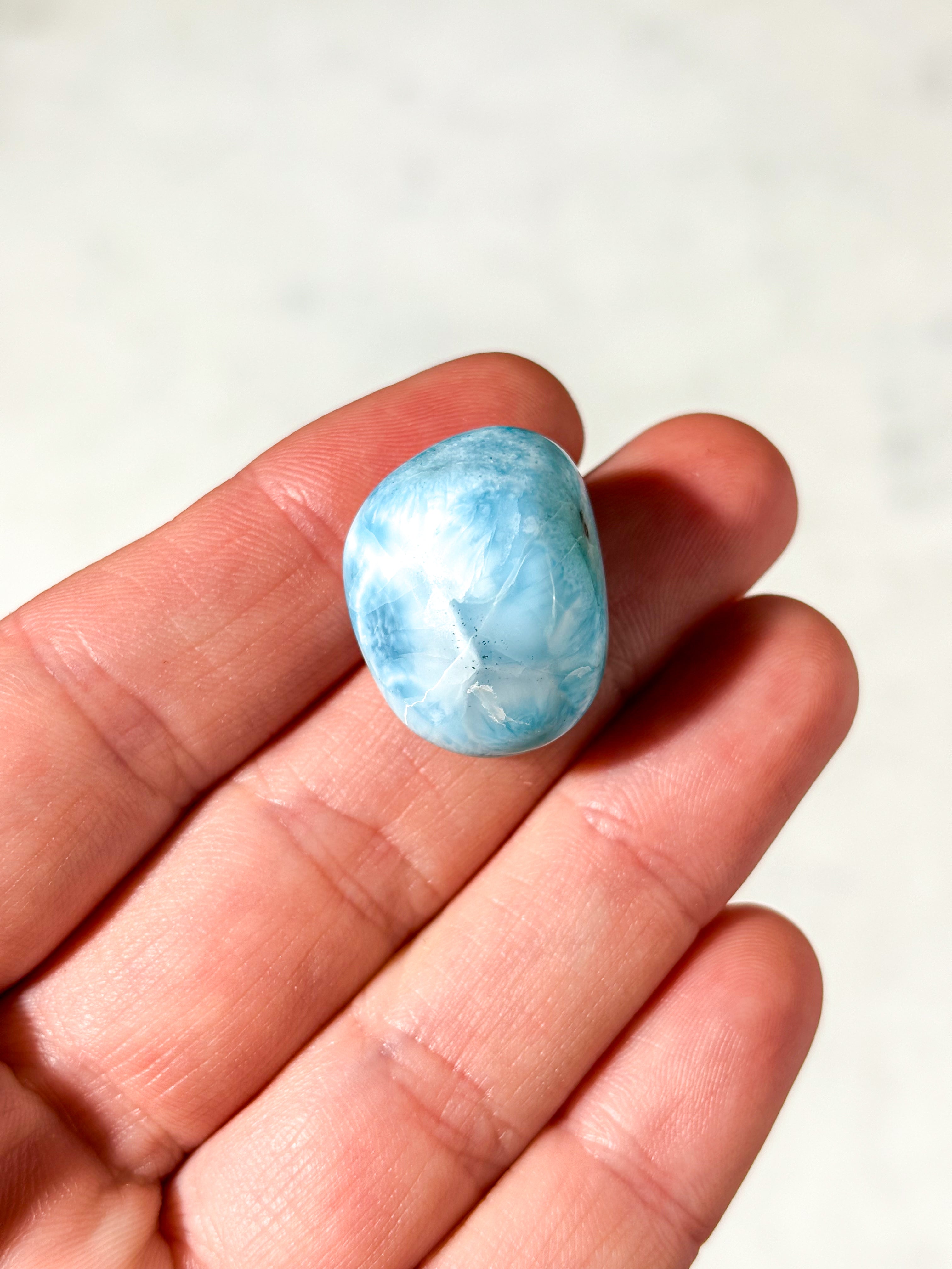 Larimar Poleret (Nr. 8) Eksklusiv Kvalitet