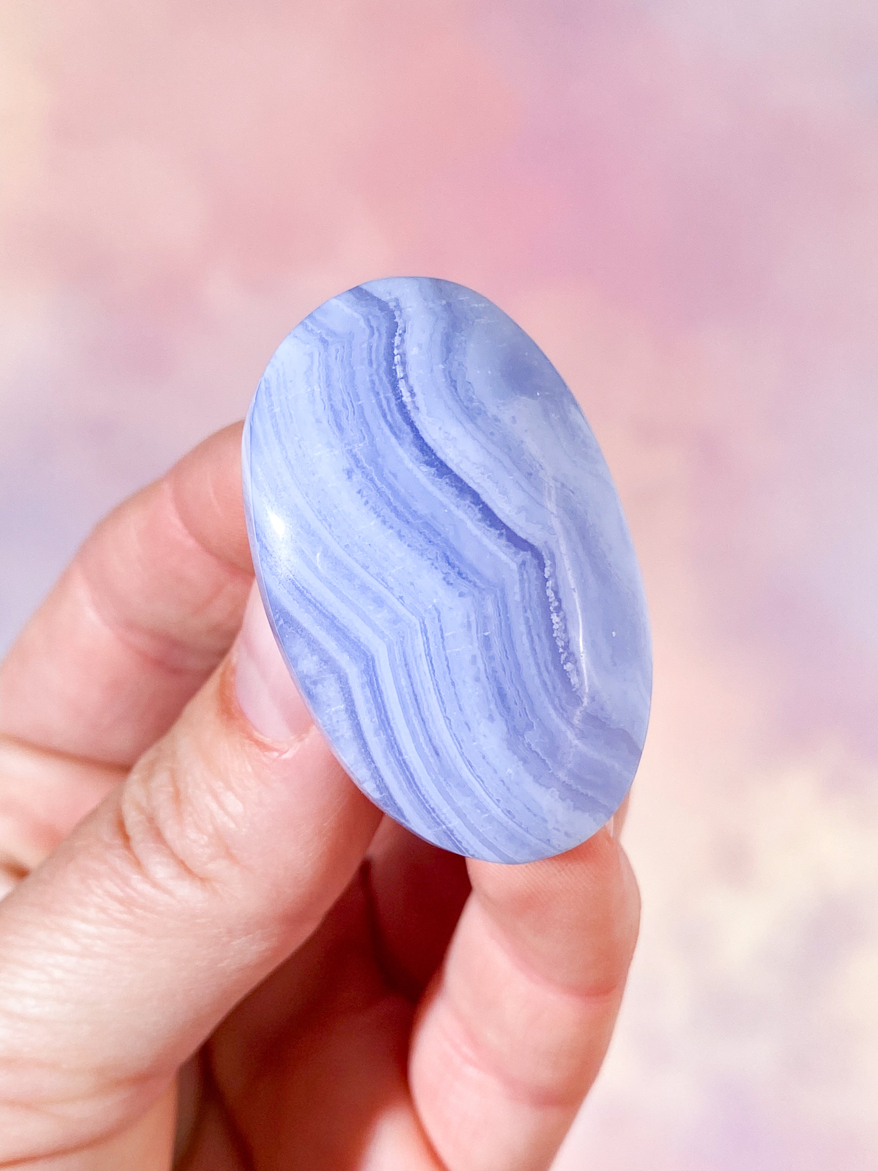 Blond Agate Palmstone (nr 8) 