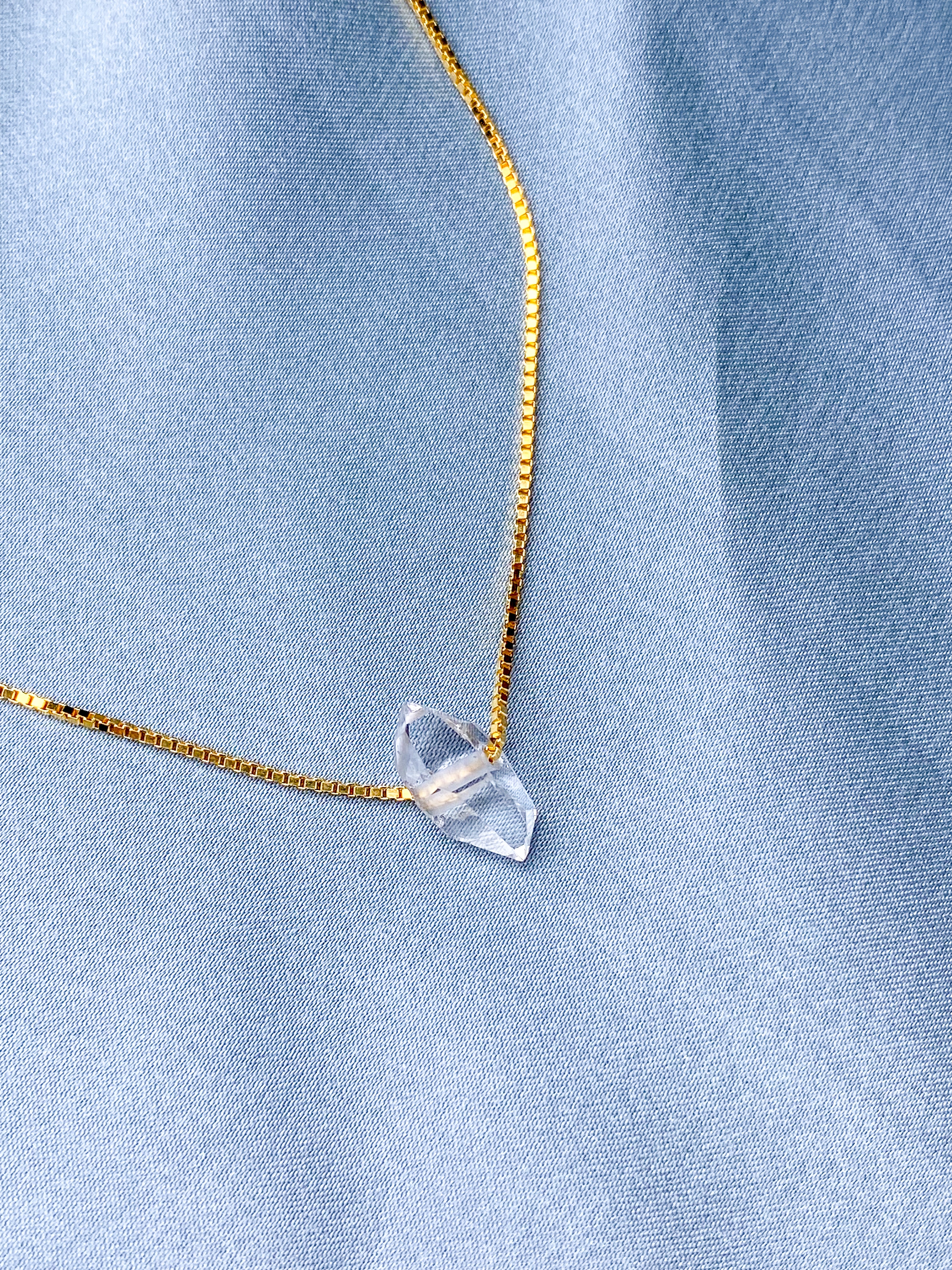 Herkimer Diamant Halskæde (Nr. 2) Eksklusiv kvalitet