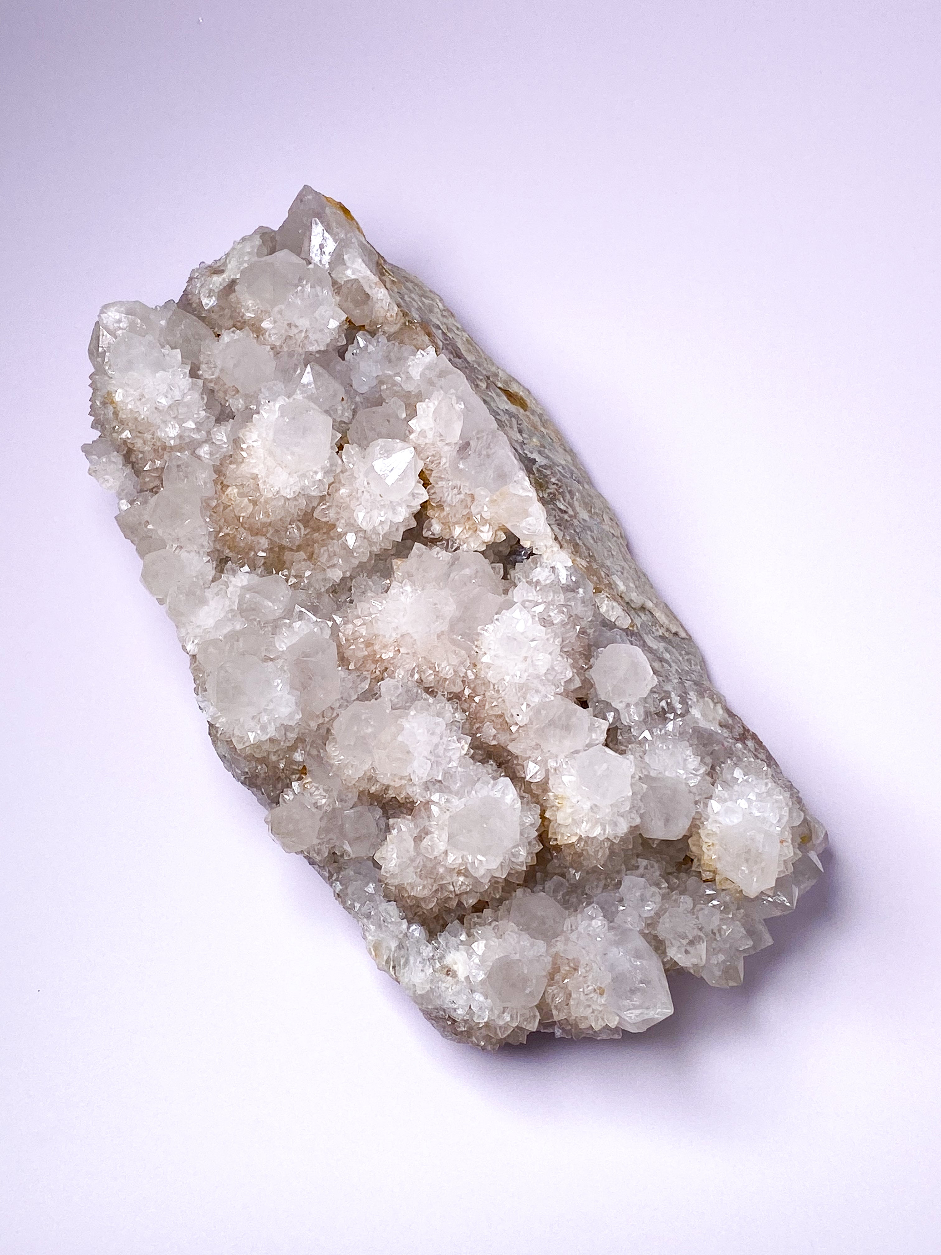 Kæmpe Hvid Spirit Quartz Klynge (Nr. 1)