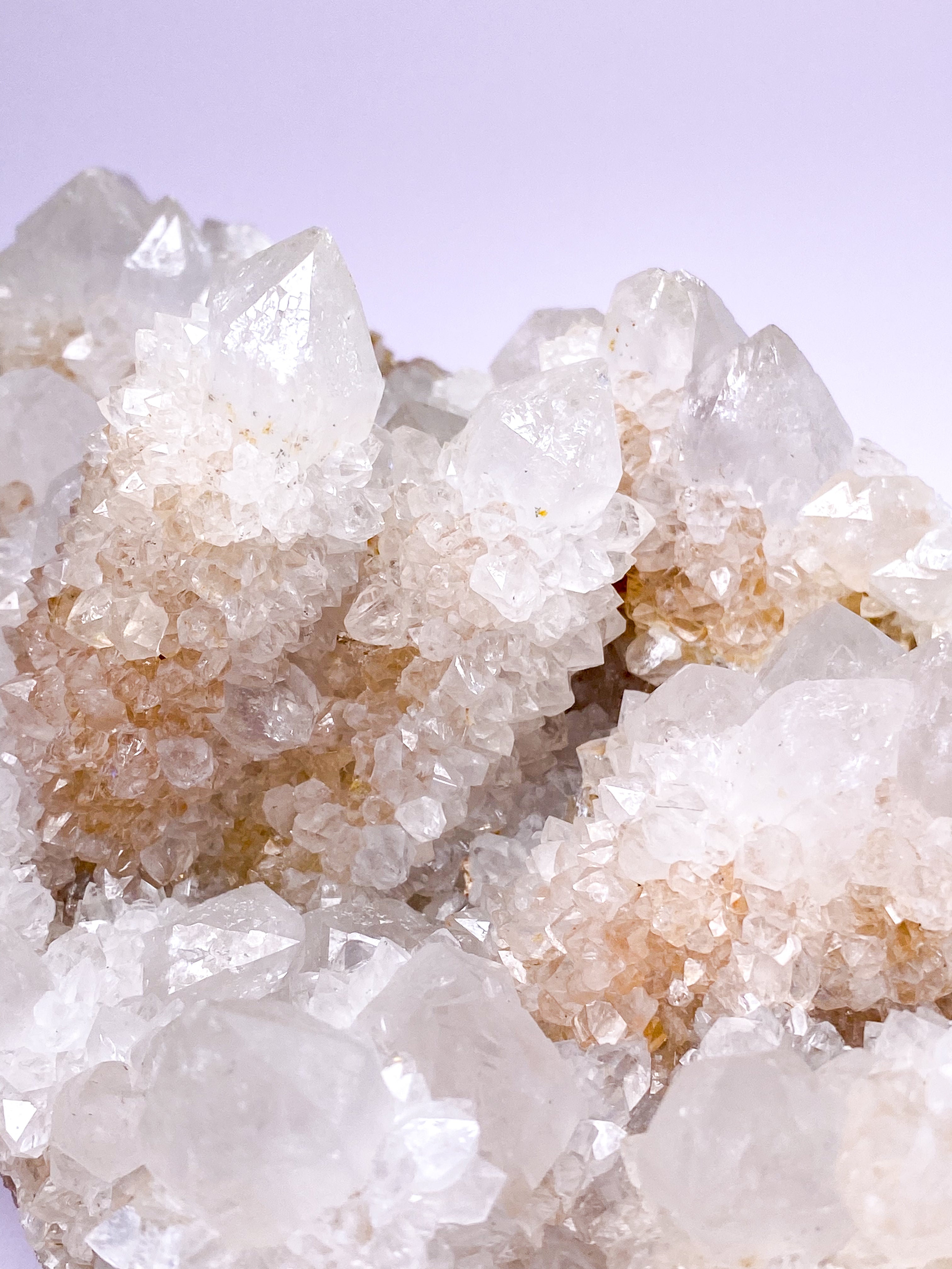 Kæmpe Hvid Spirit Quartz Klynge (Nr. 1)
