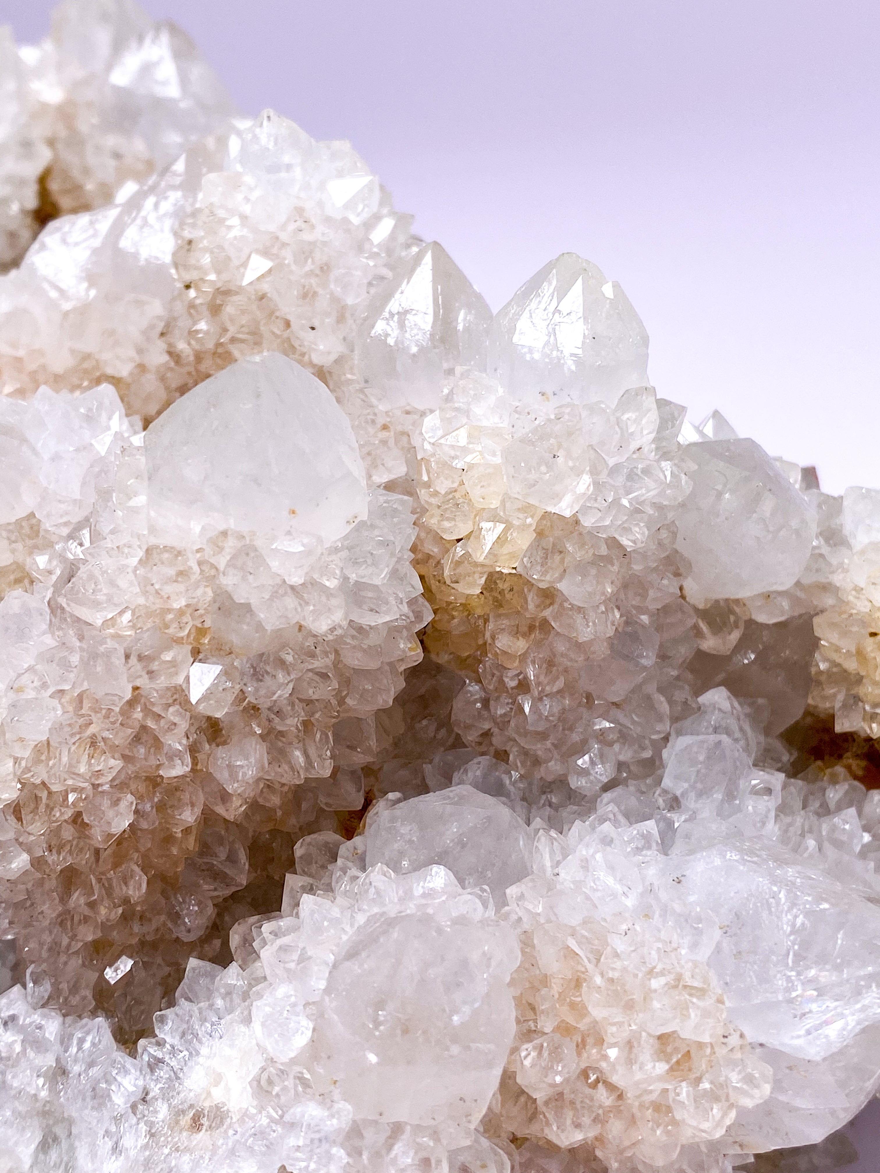 Kæmpe Hvid Spirit Quartz Klynge (Nr. 1)