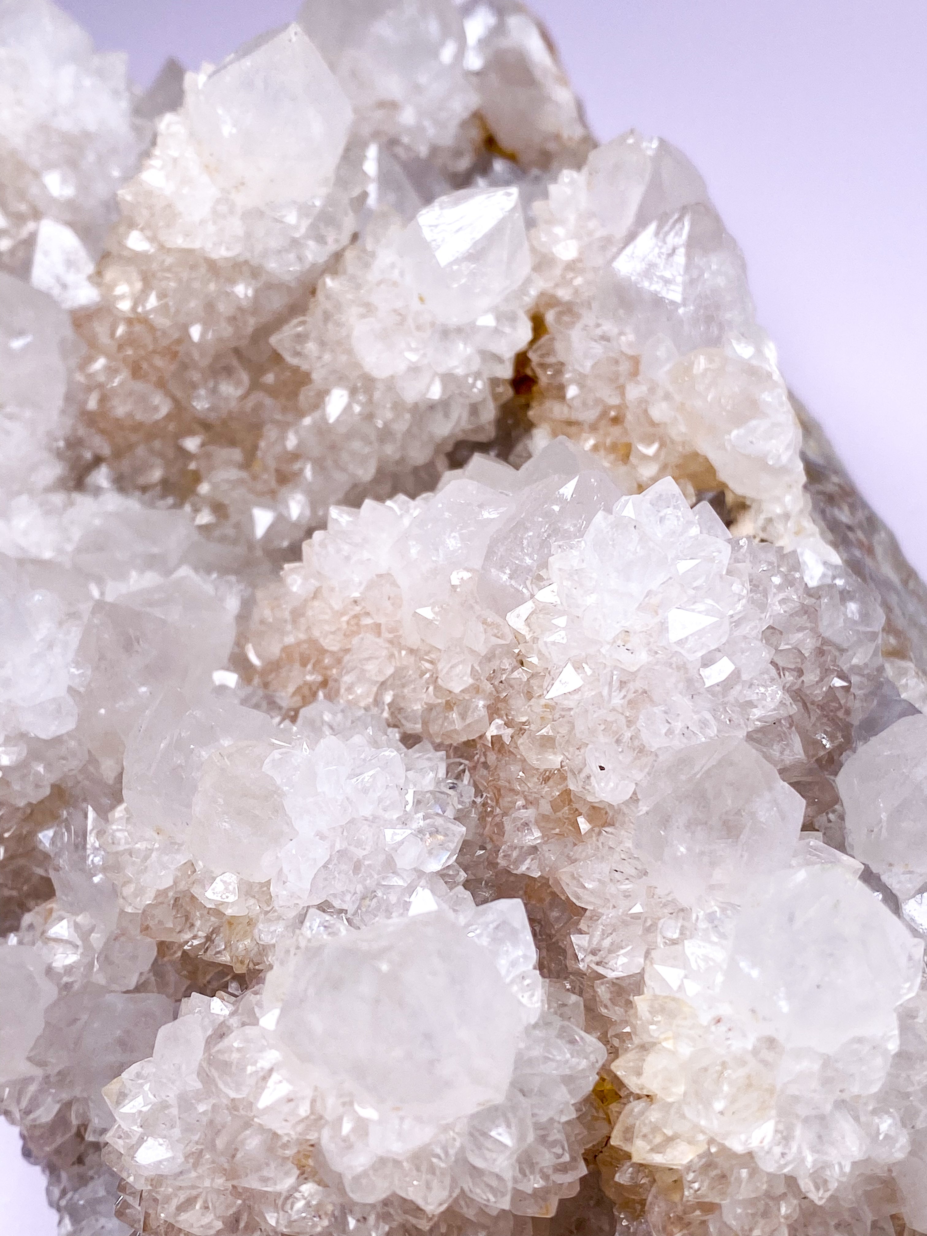 Kæmpe Hvid Spirit Quartz Klynge (Nr. 1)