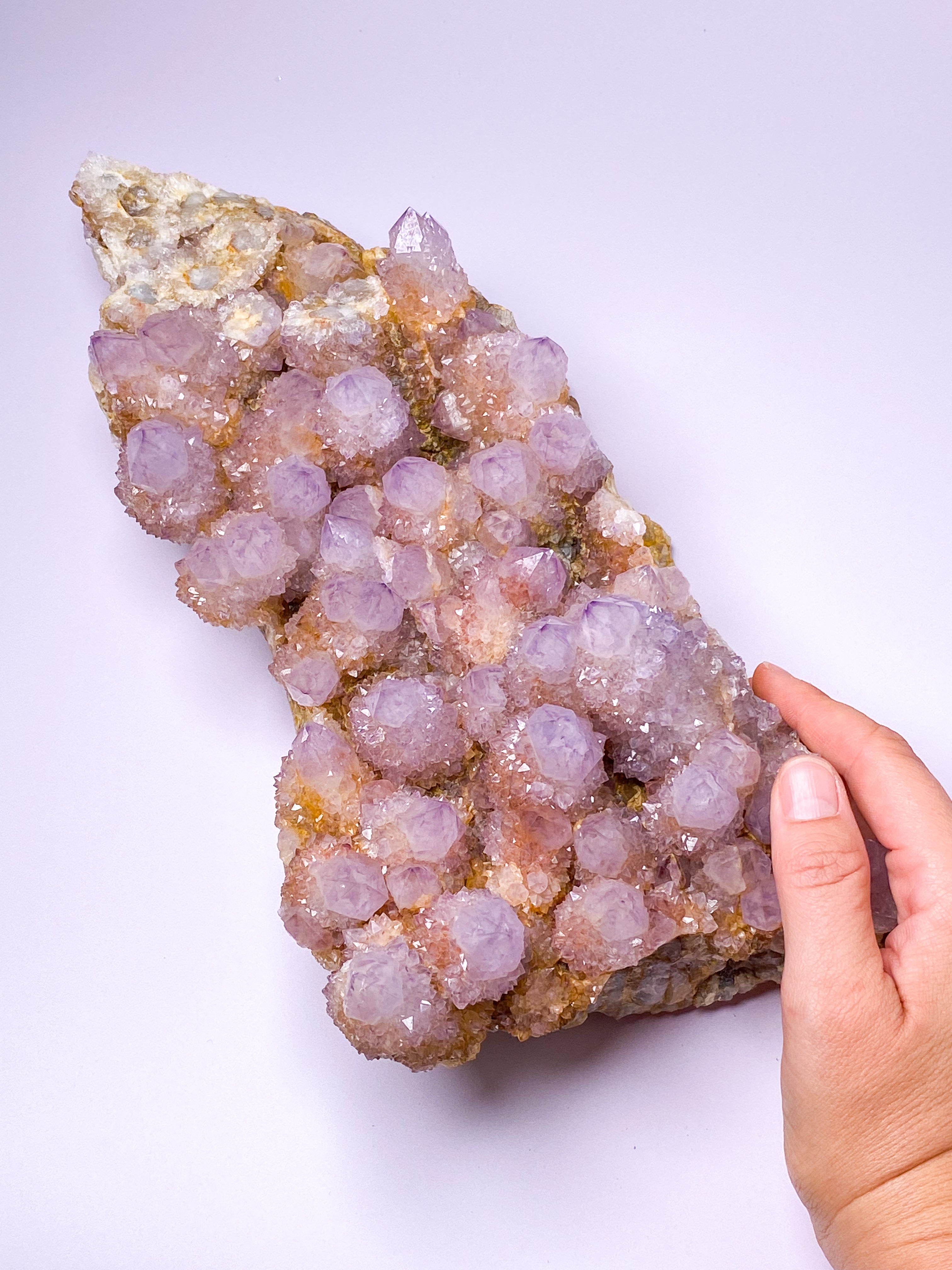 Kæmpe Spirit Quartz Klynge (Nr. 1)