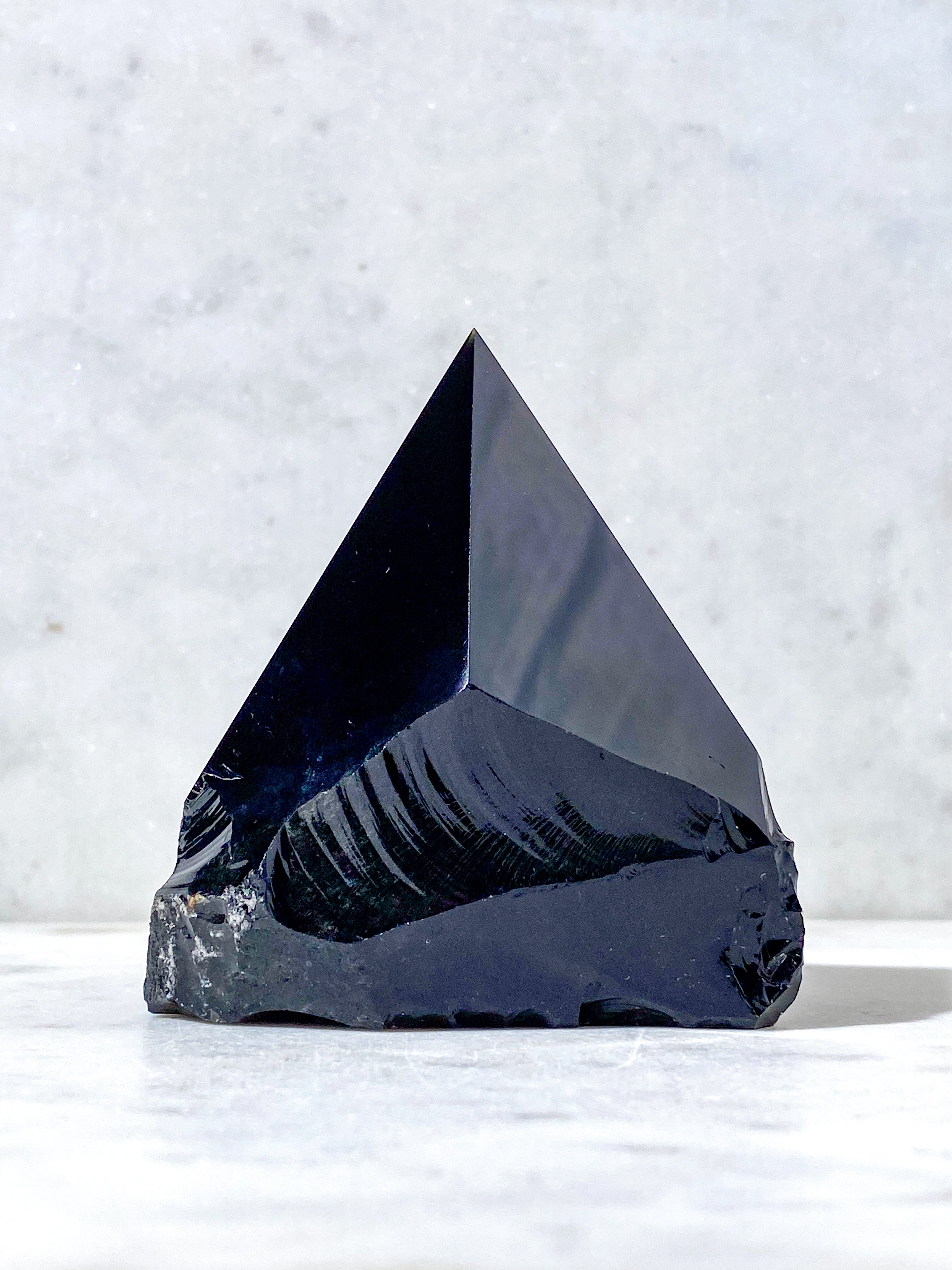 Obsidian Med Poleret Spids (Nr. 8)
