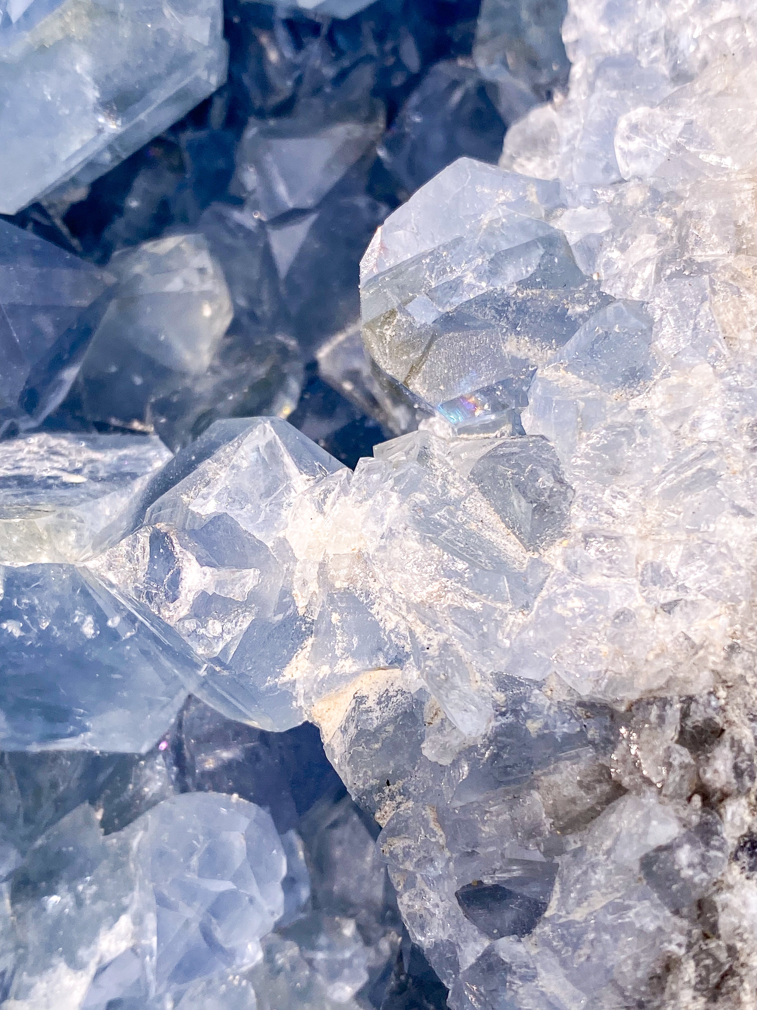 Celestit Cluster (nr 4)
