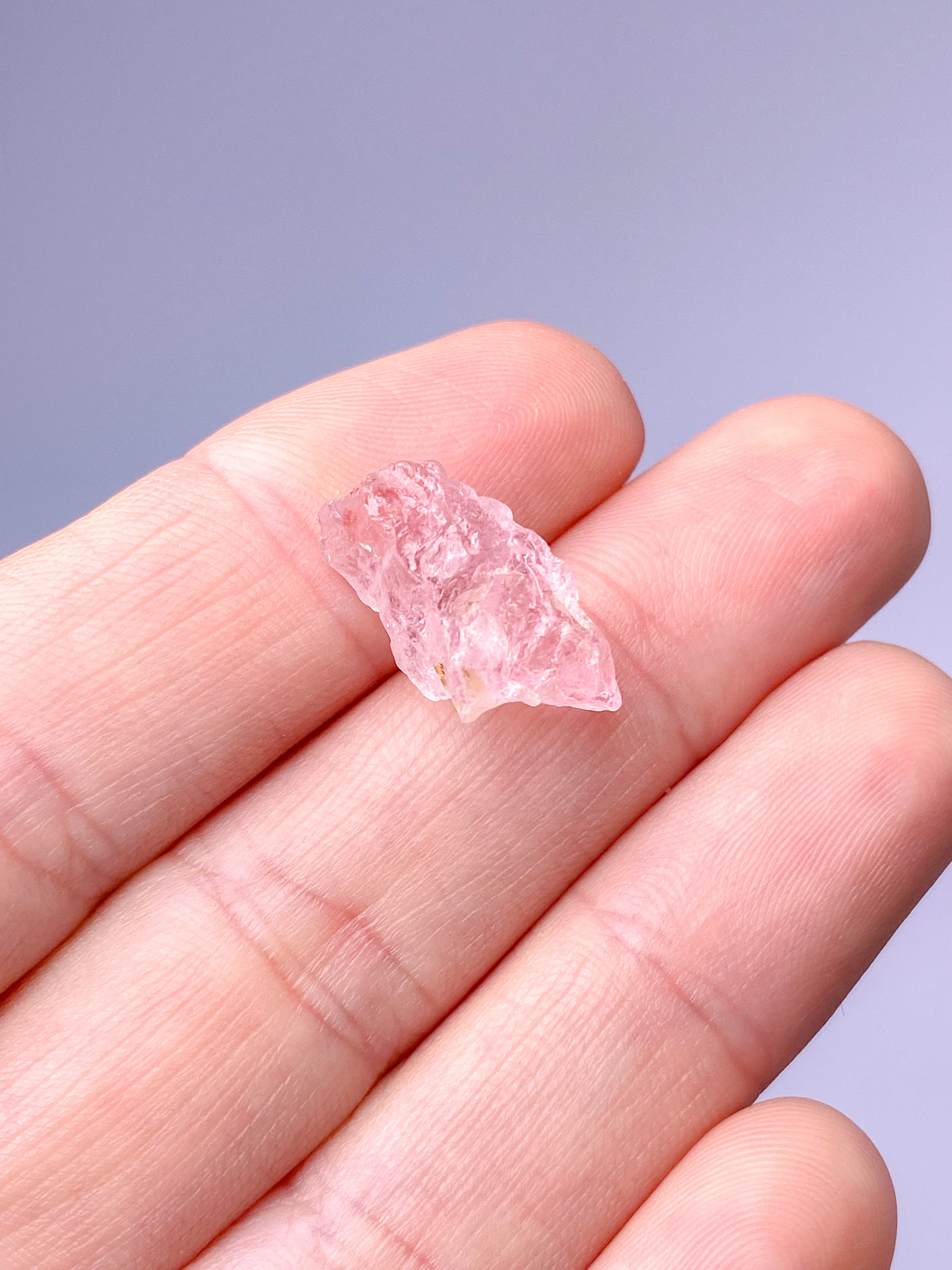 Pink Turmalin Rå (Nr. 8) Eksklusiv Kvalitet