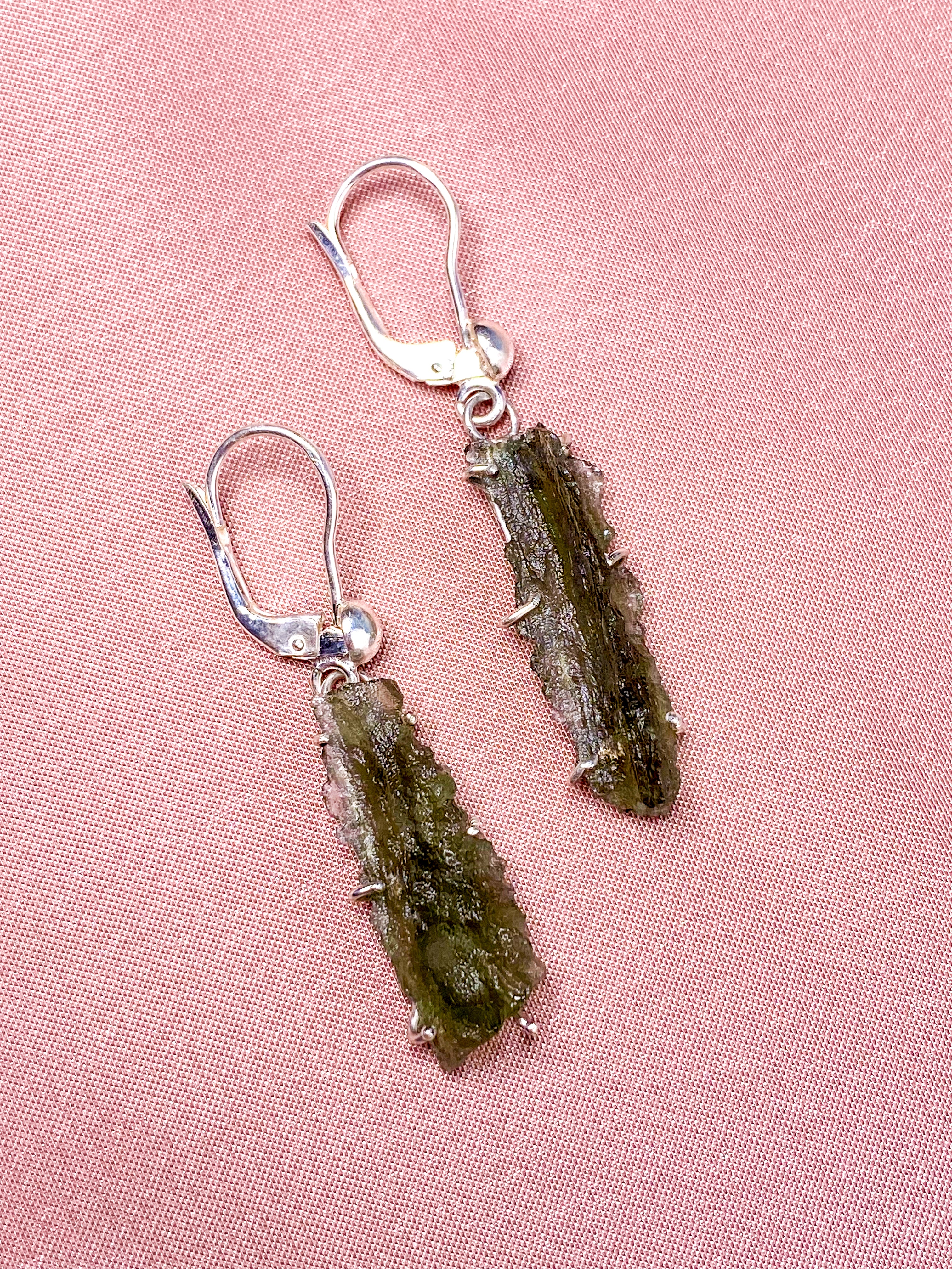 Besednice Moldavit Pendant (nr 20)