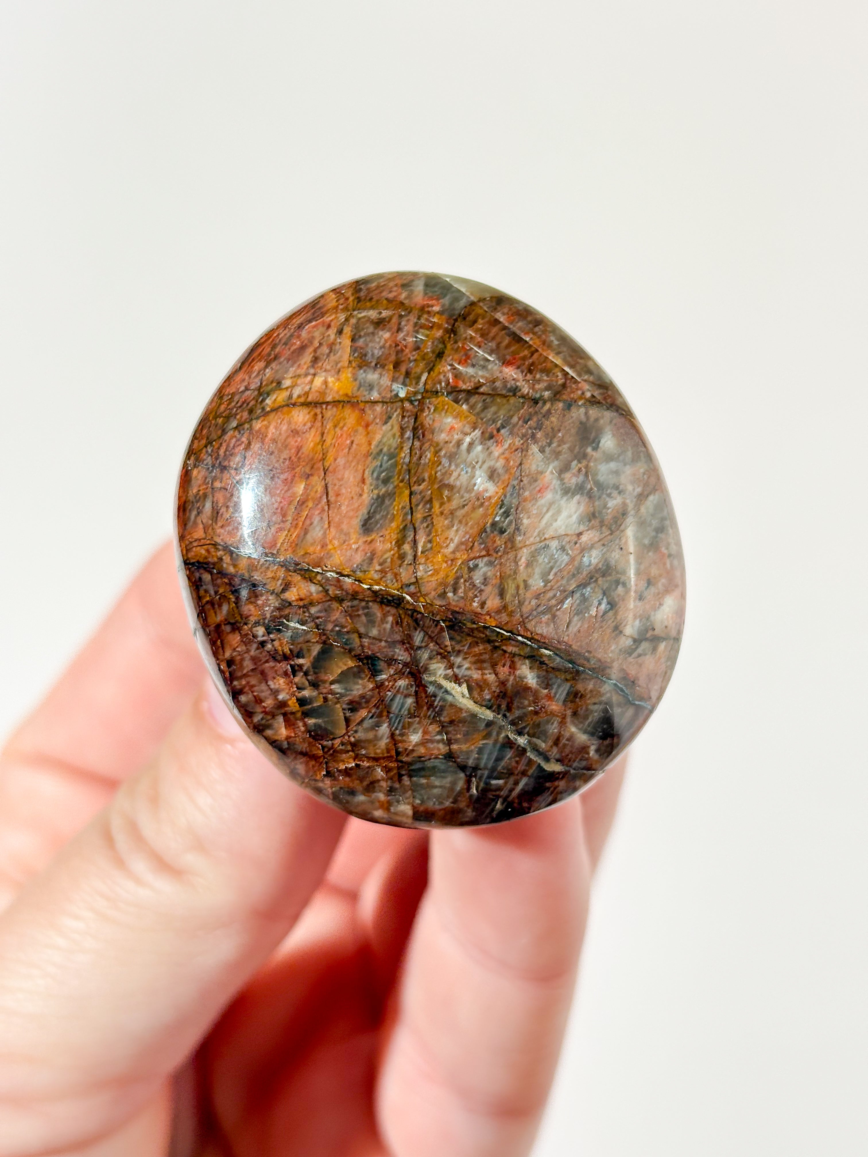 Röd Månsten Palmstone (Nr. 5)