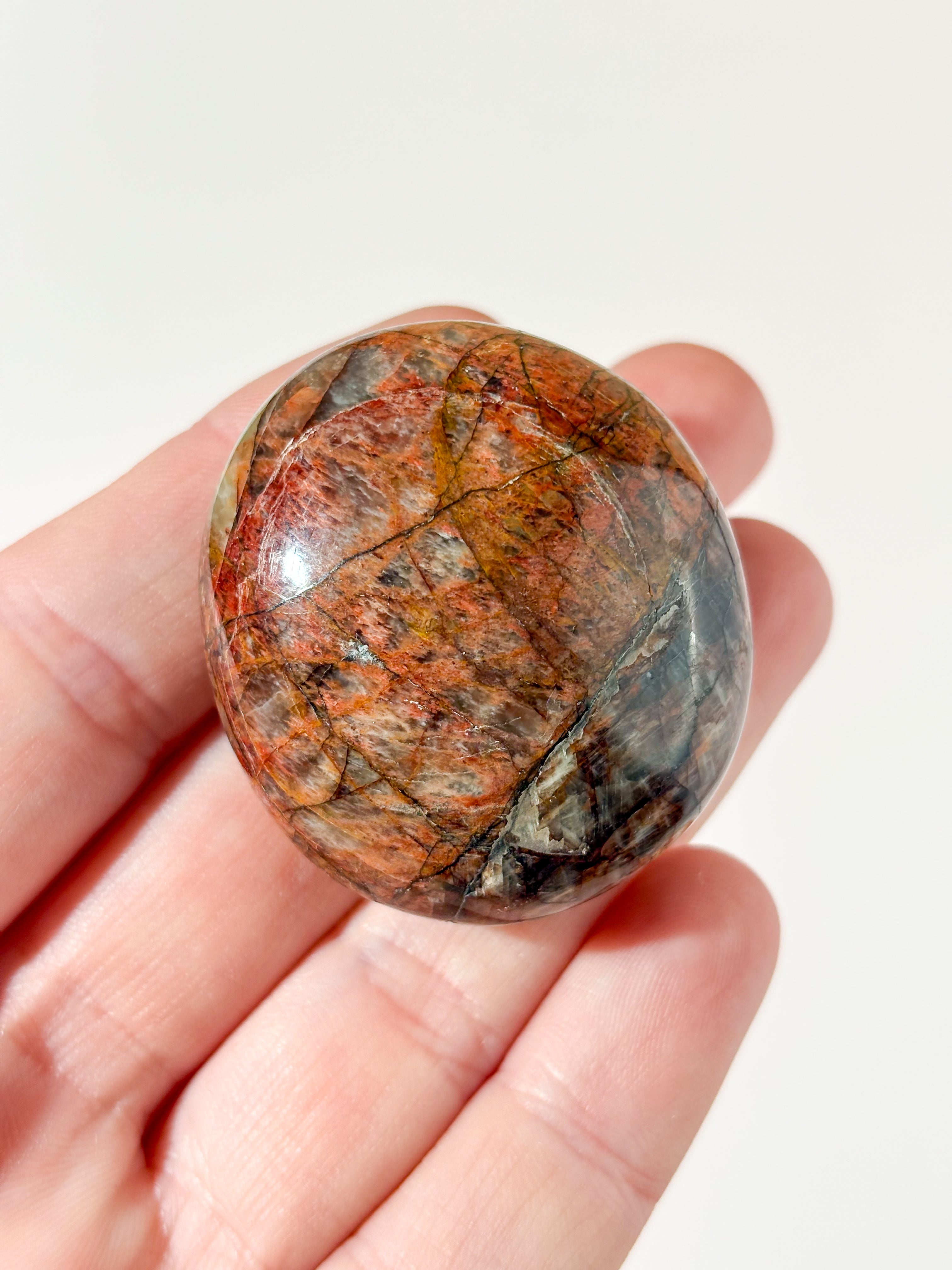 Röd Månsten Palmstone (Nr. 5)