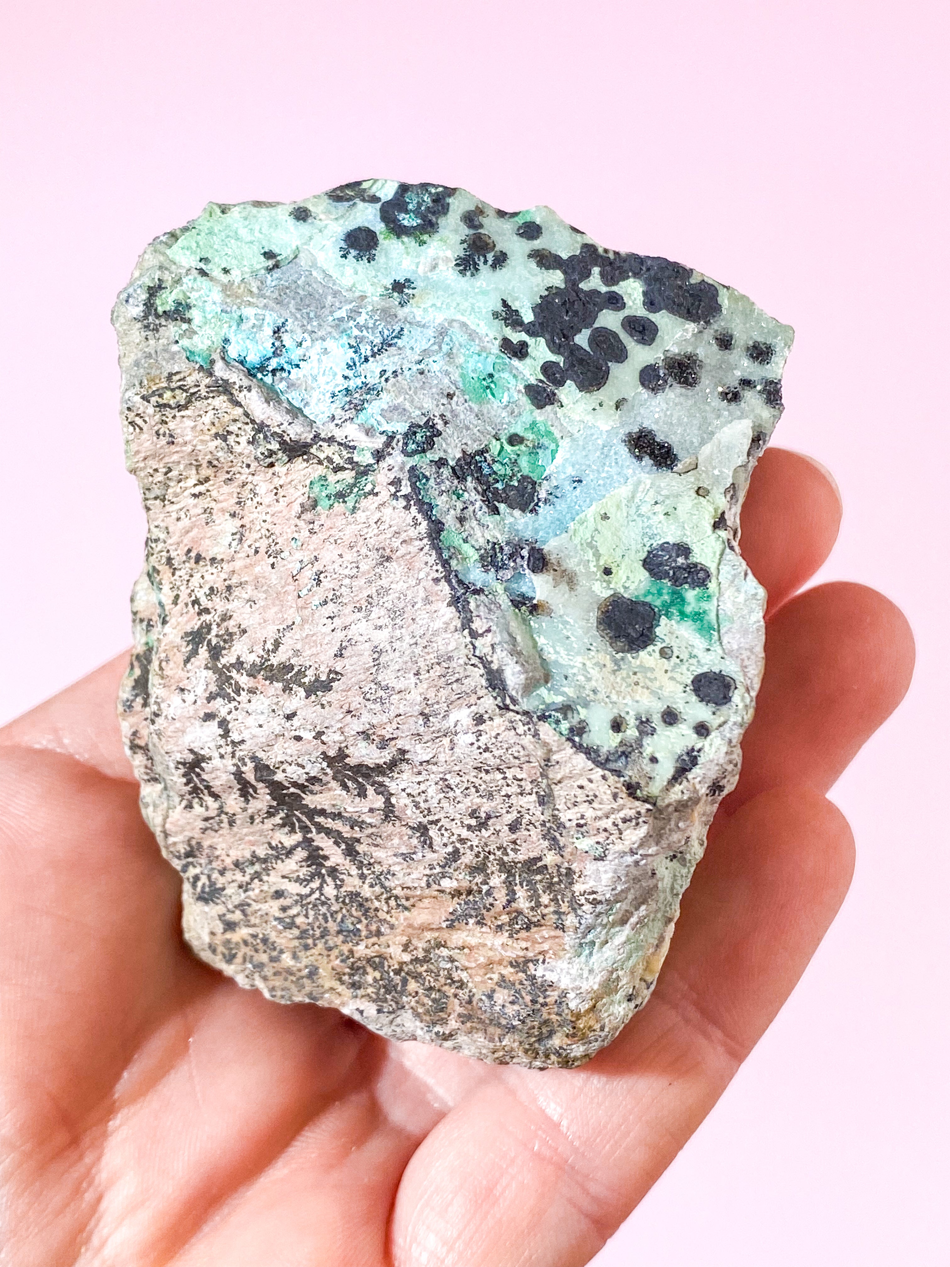 Dendrit Chrysocolla (Nr. 7)