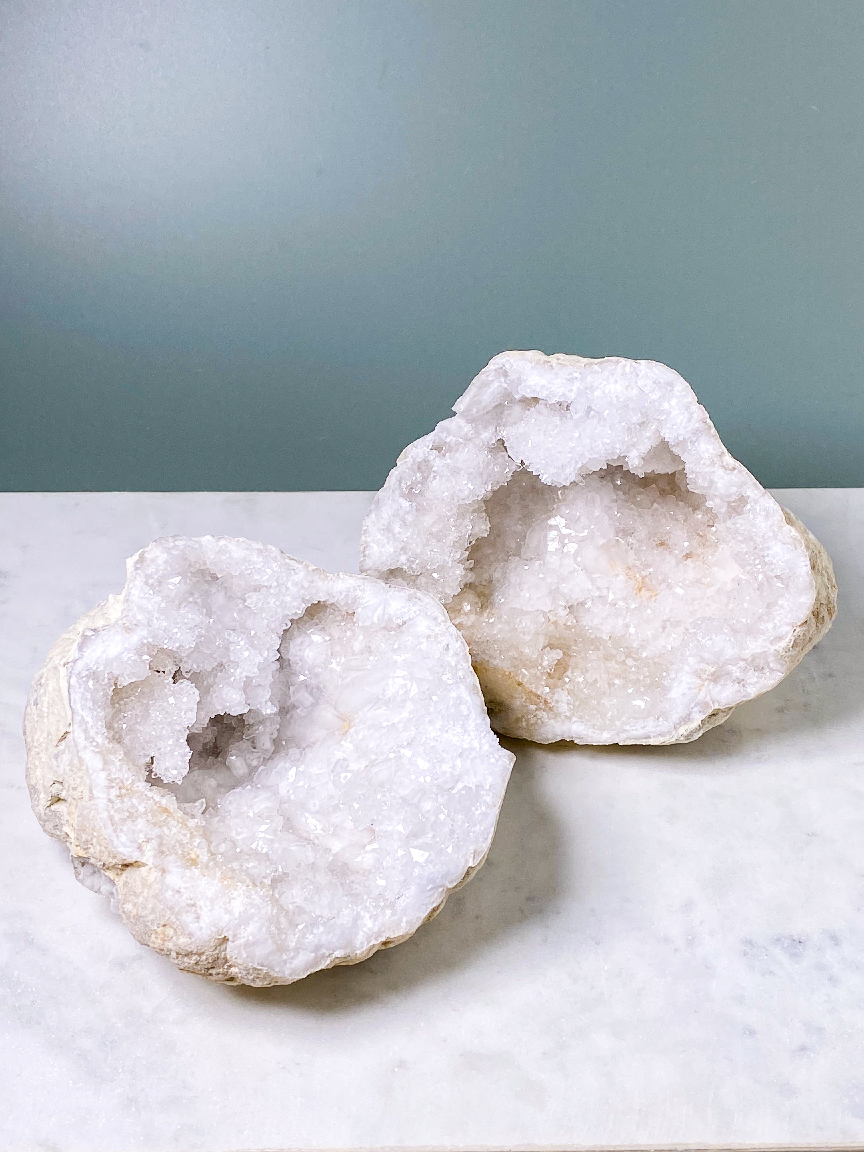 XL bergkristallgeodset (nr 30)