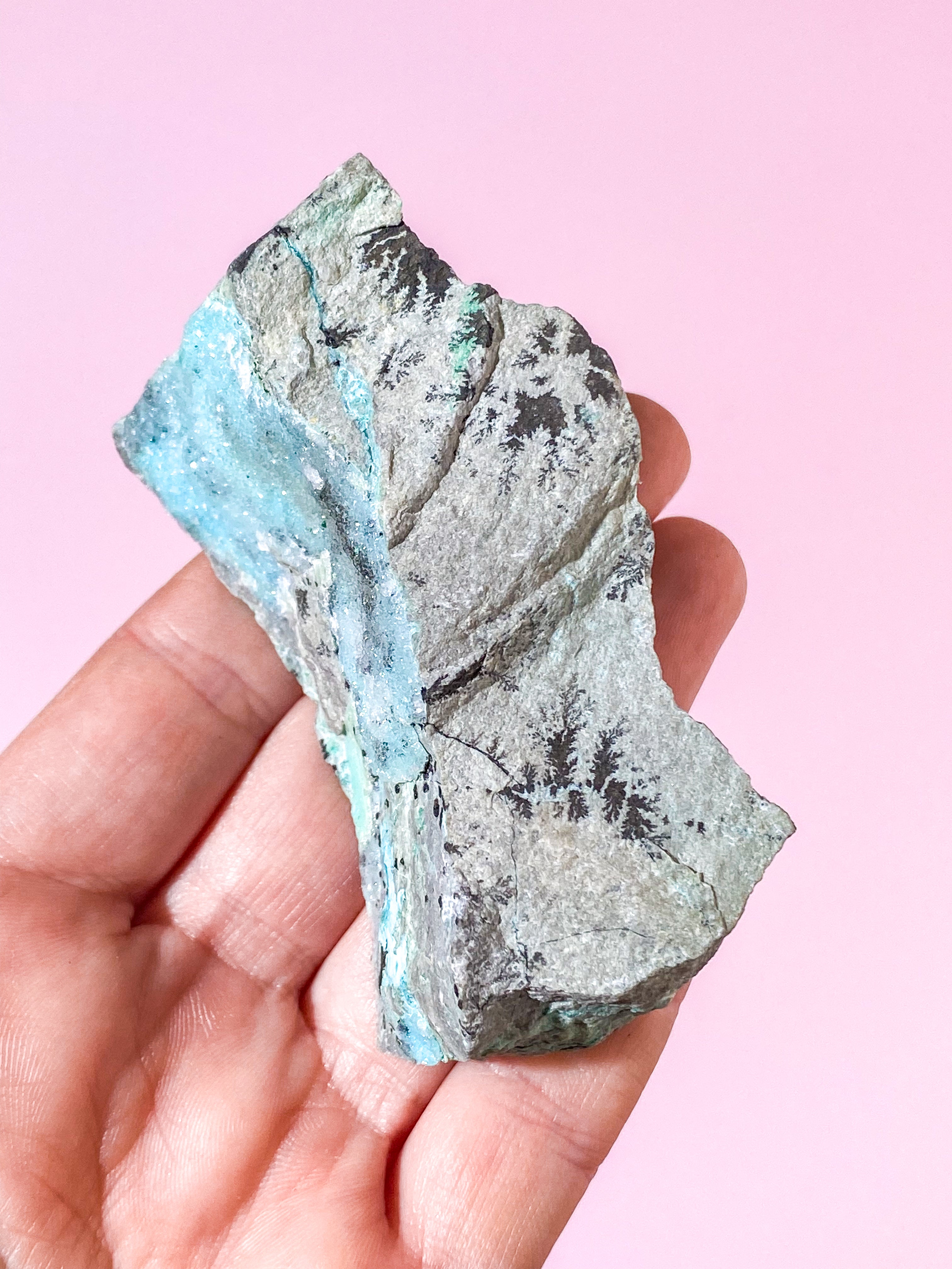 Dendrit Chrysocolla (Nr. 8)