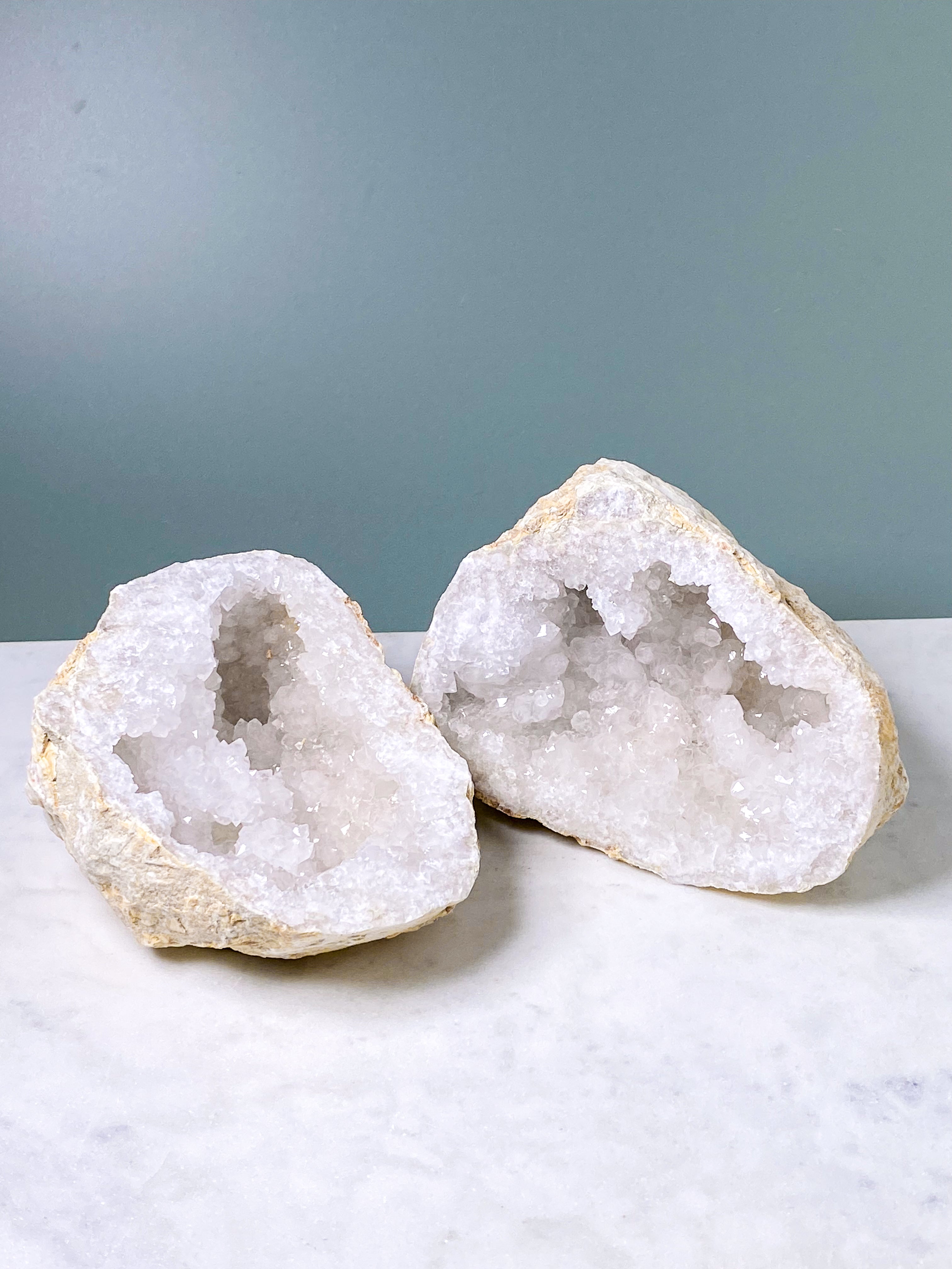 XL bergkristallgeodset (nr 30)