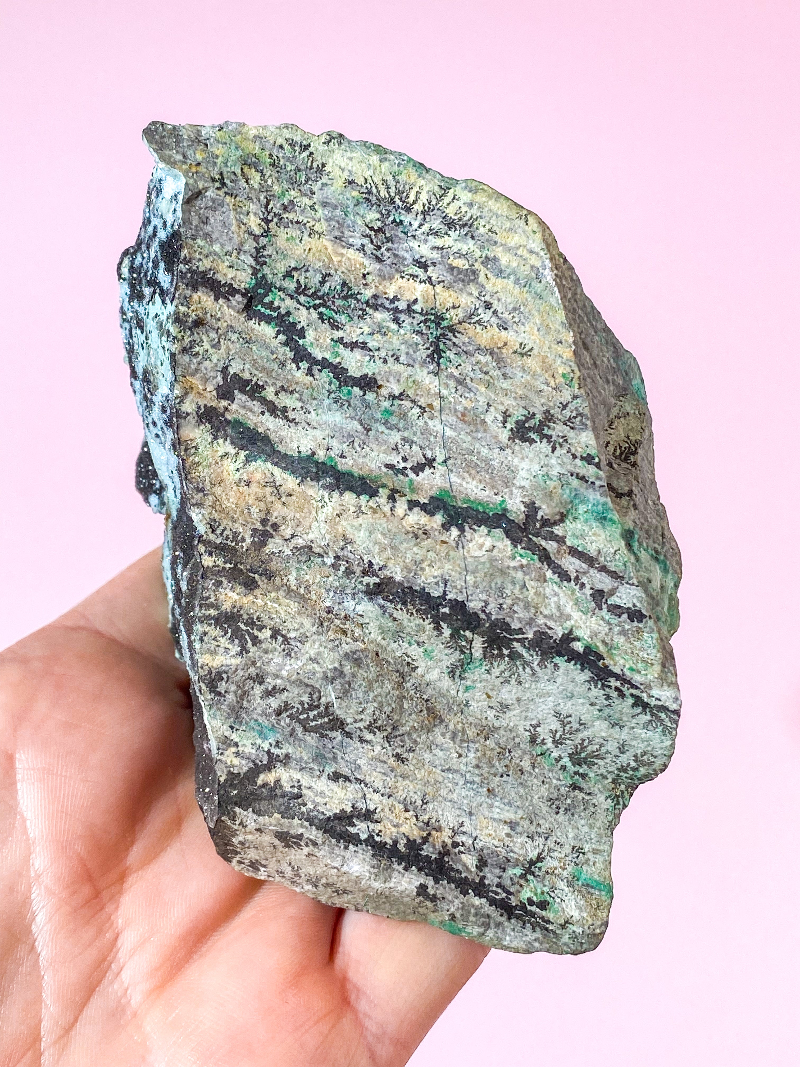 Dendrit Chrysocolla (Nr. 11)